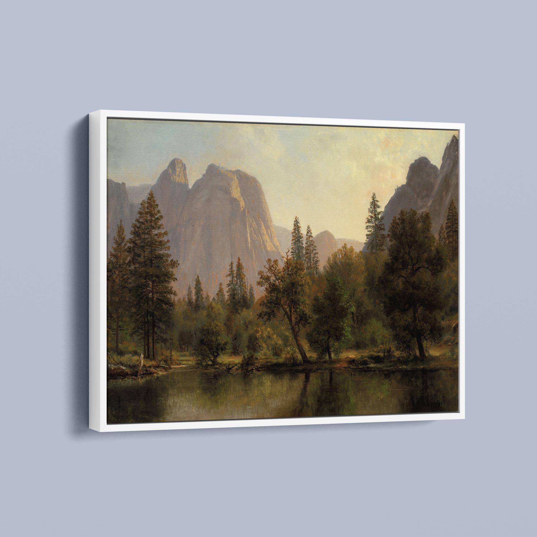 Cathedral Rocks Yosemite Valley1872 by Albert Bierstadt