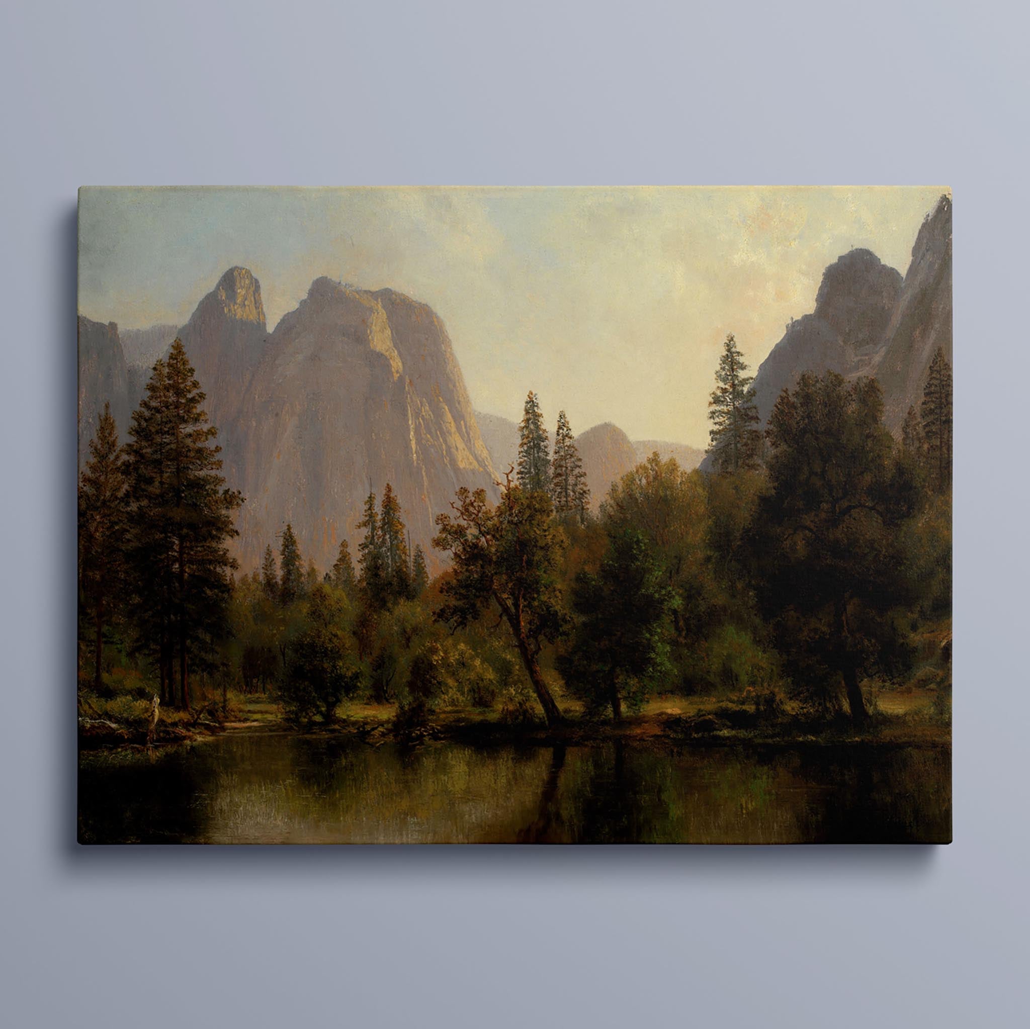 Cathedral Rocks Yosemite Valley1872 by Albert Bierstadt