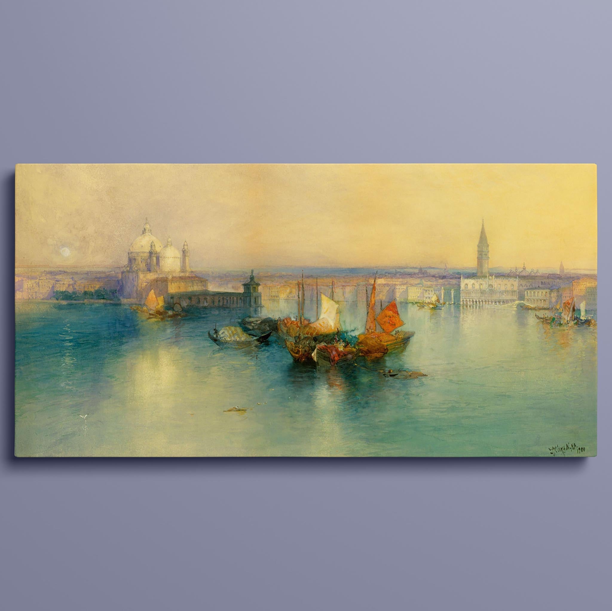 Venice from the Tower of San Giorgio by Thomas Moran