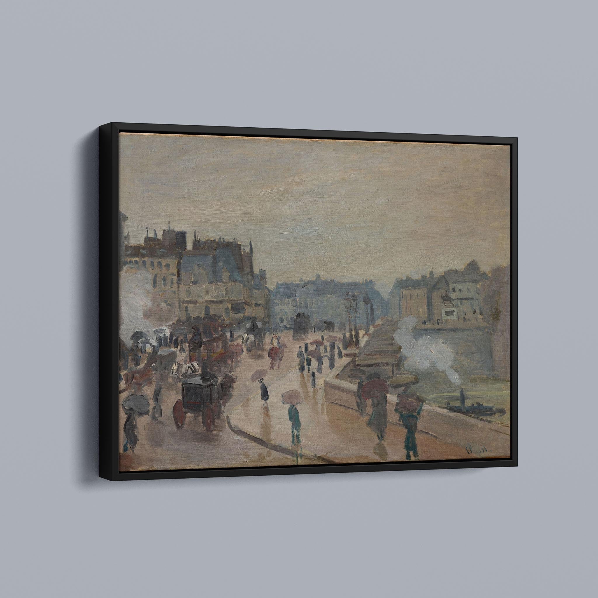 Le Pont Neuf by Claude Monet