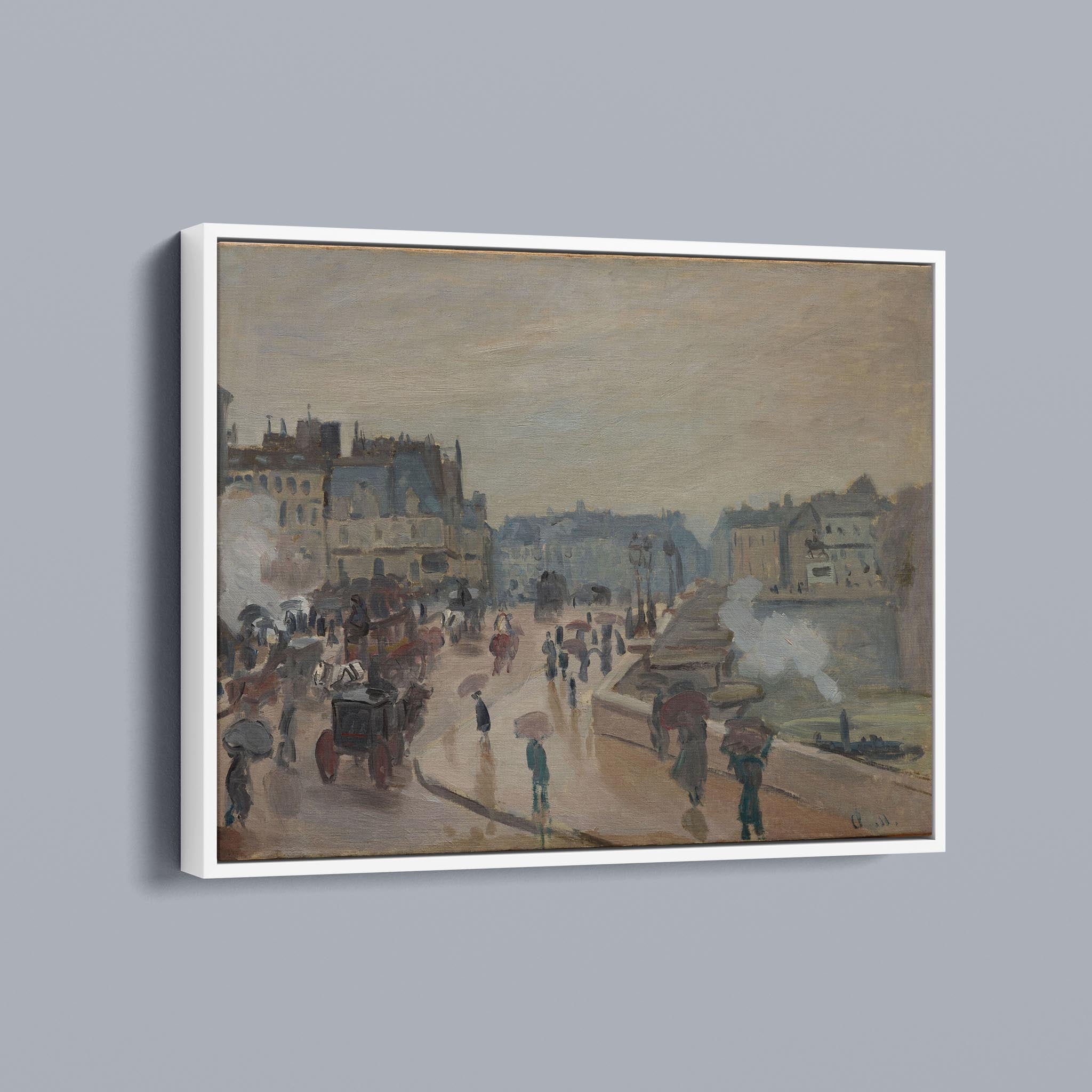 Le Pont Neuf by Claude Monet