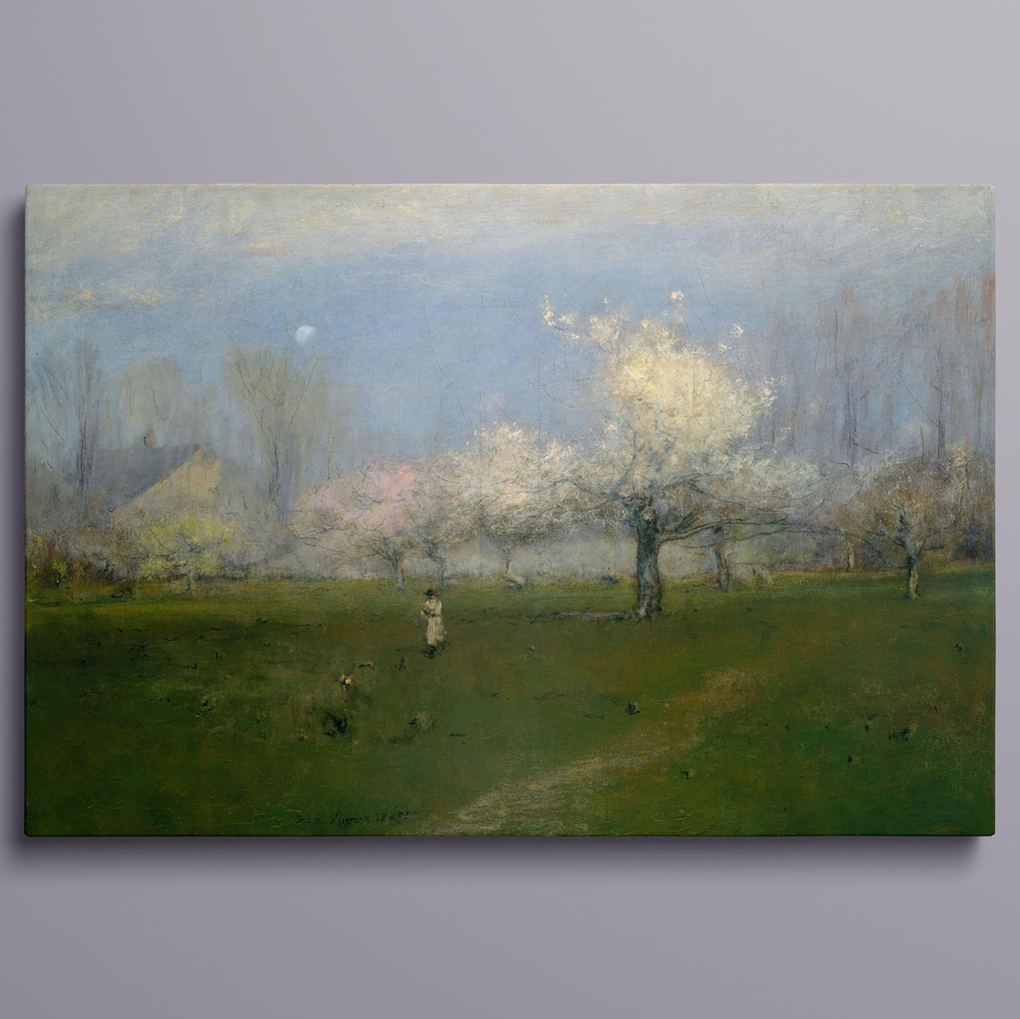 Spring Blossoms - Montclair New Jersey 1891 by George Inness