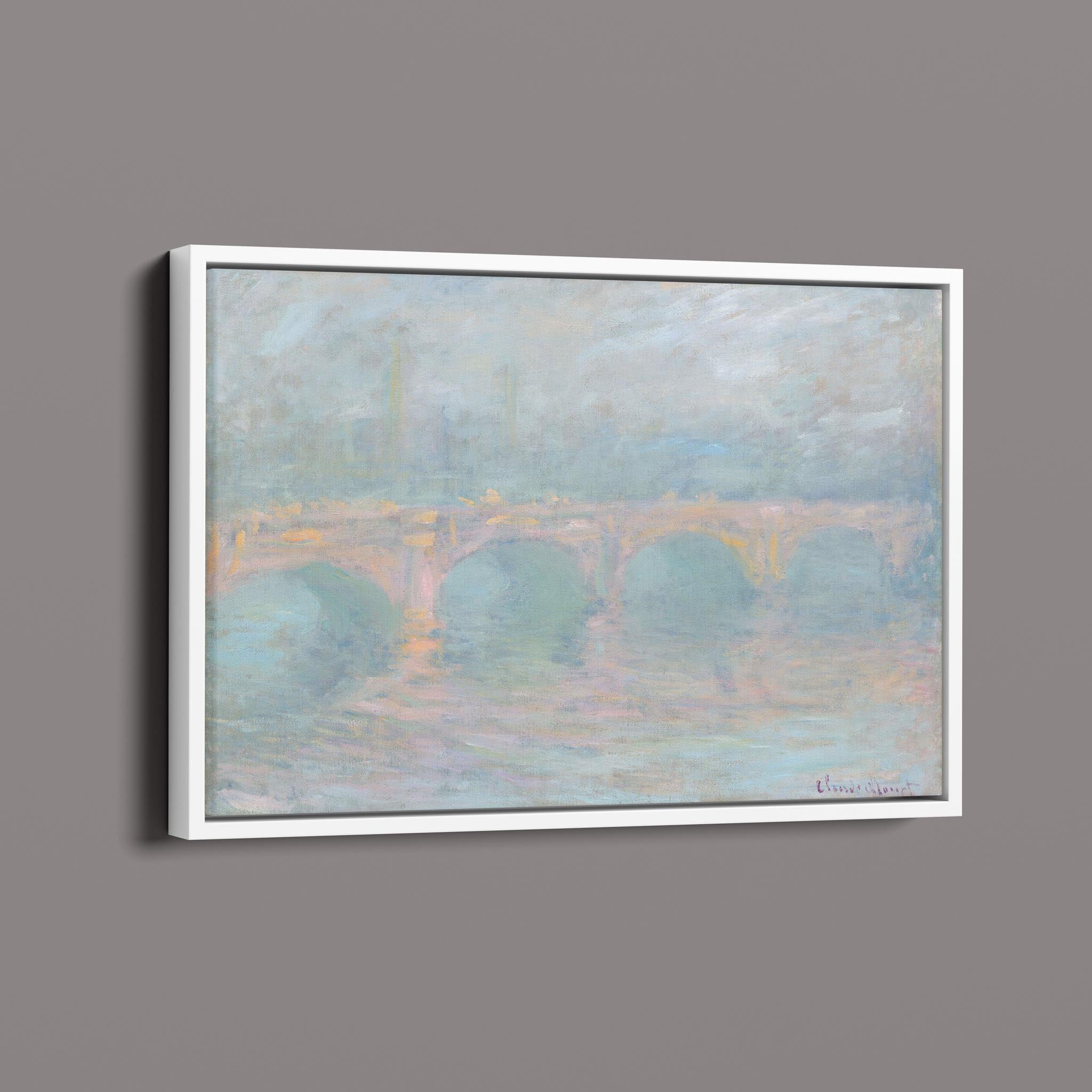 Waterloo Bridge London at Sunset by Monet1904