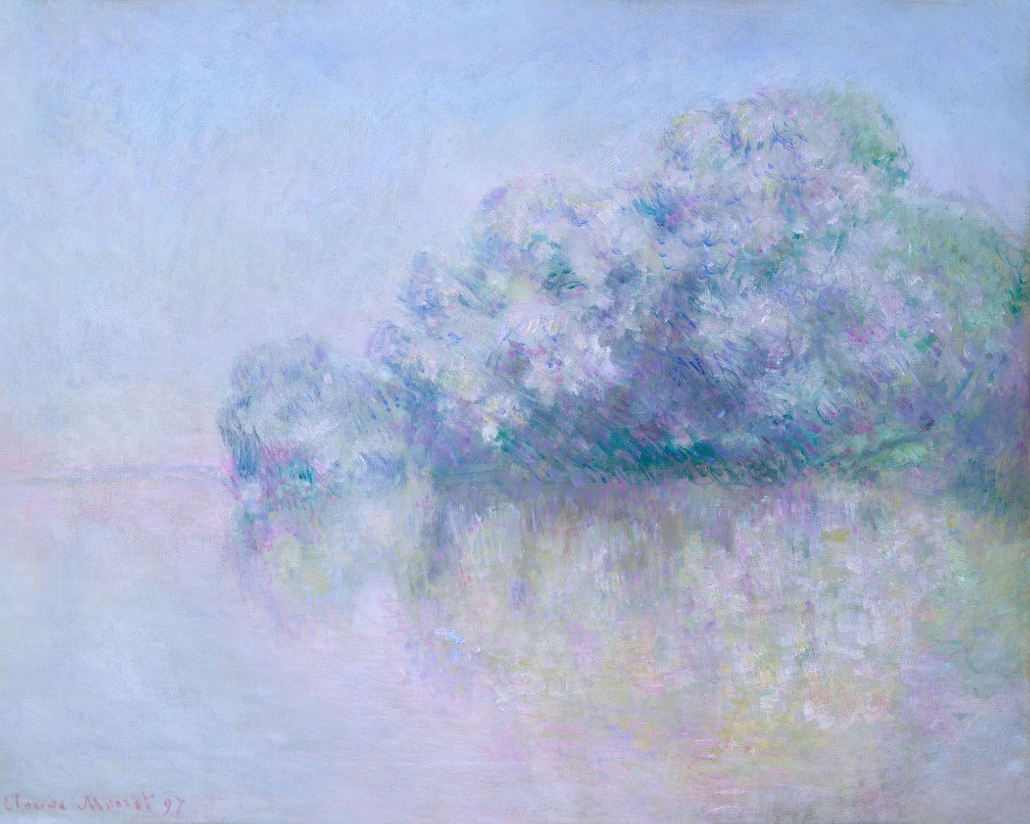 Restless Violet Shadows - Lapham's Quarterly by Claude Monet