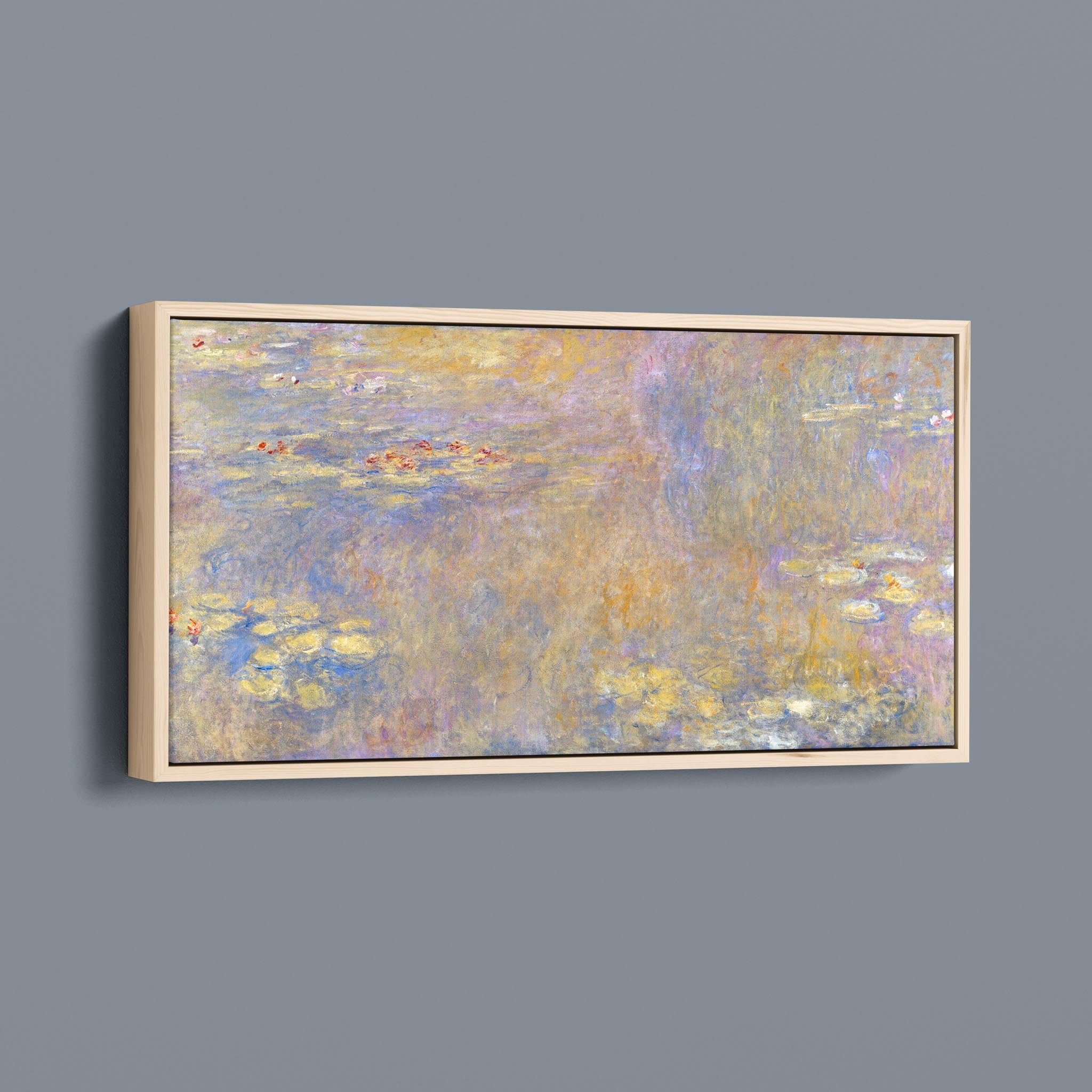 Water Lilies by Claude Monet - cool tones