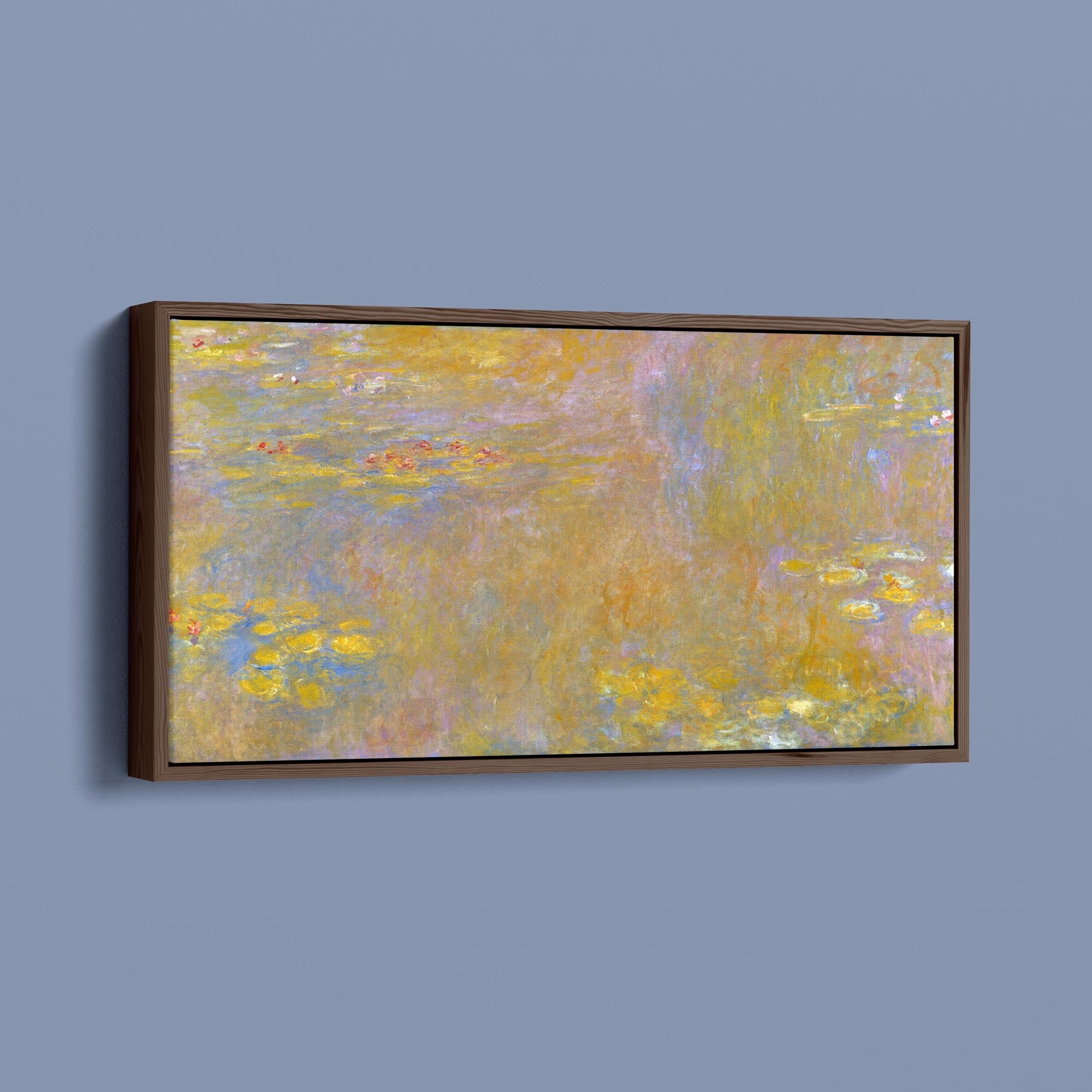 Water Lilies by Claude Monet - warm tones