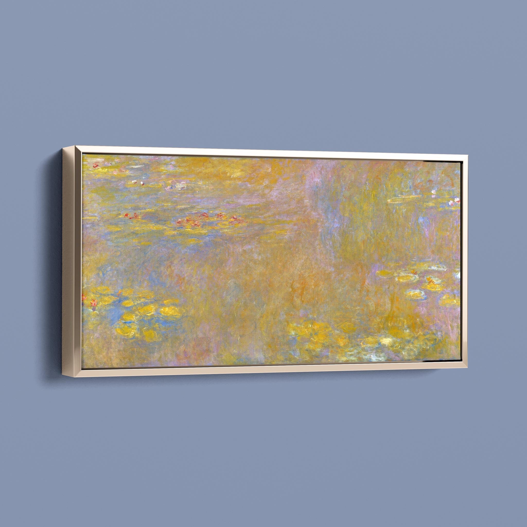 Water Lilies by Claude Monet - warm tones