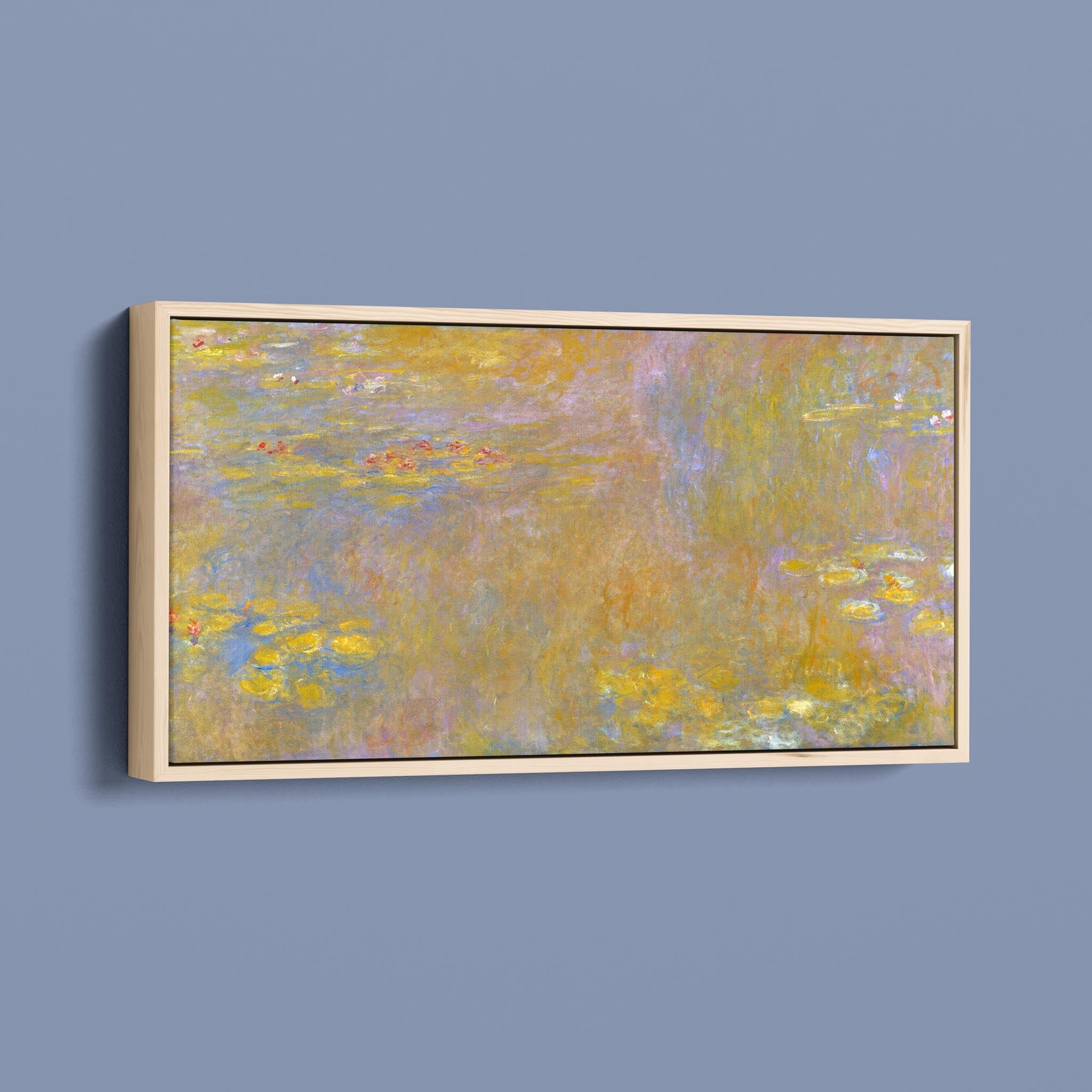 Water Lilies by Claude Monet - warm tones