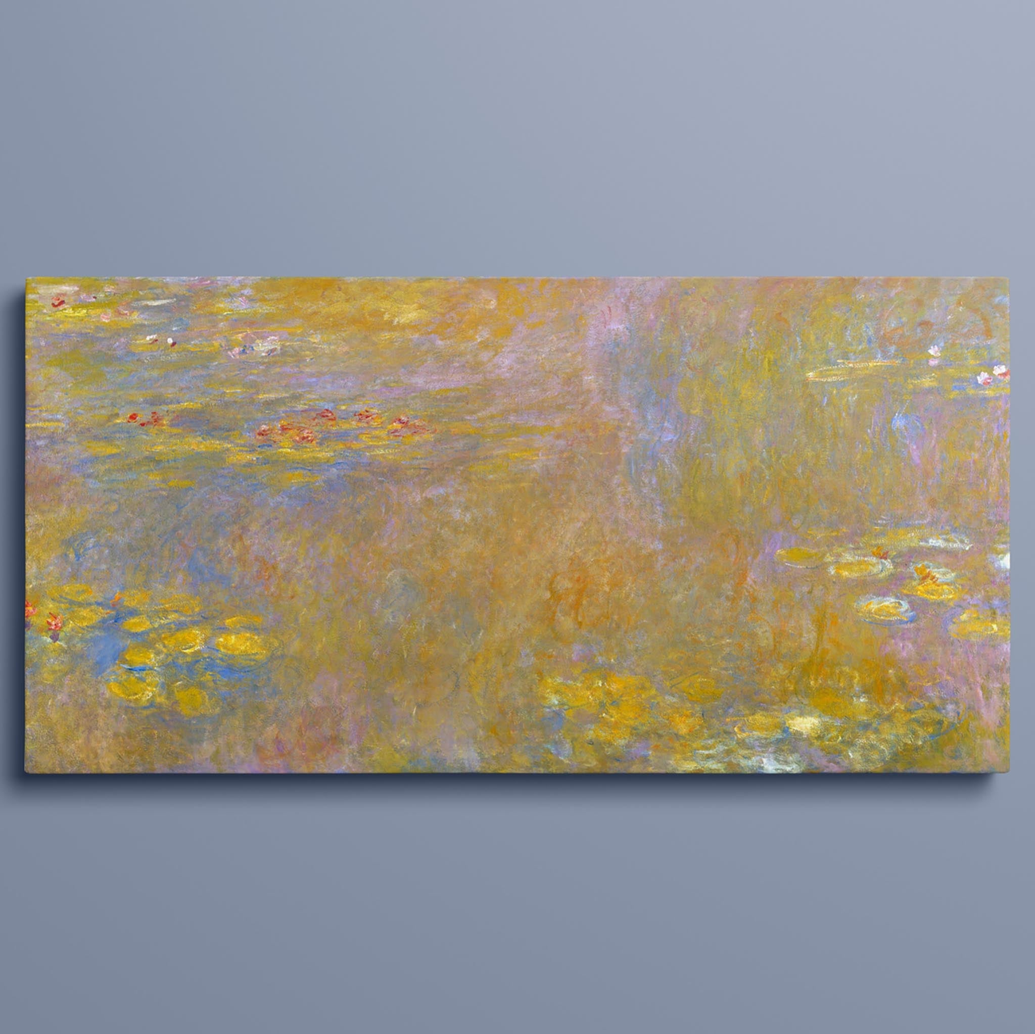 Water Lilies by Claude Monet - warm tones