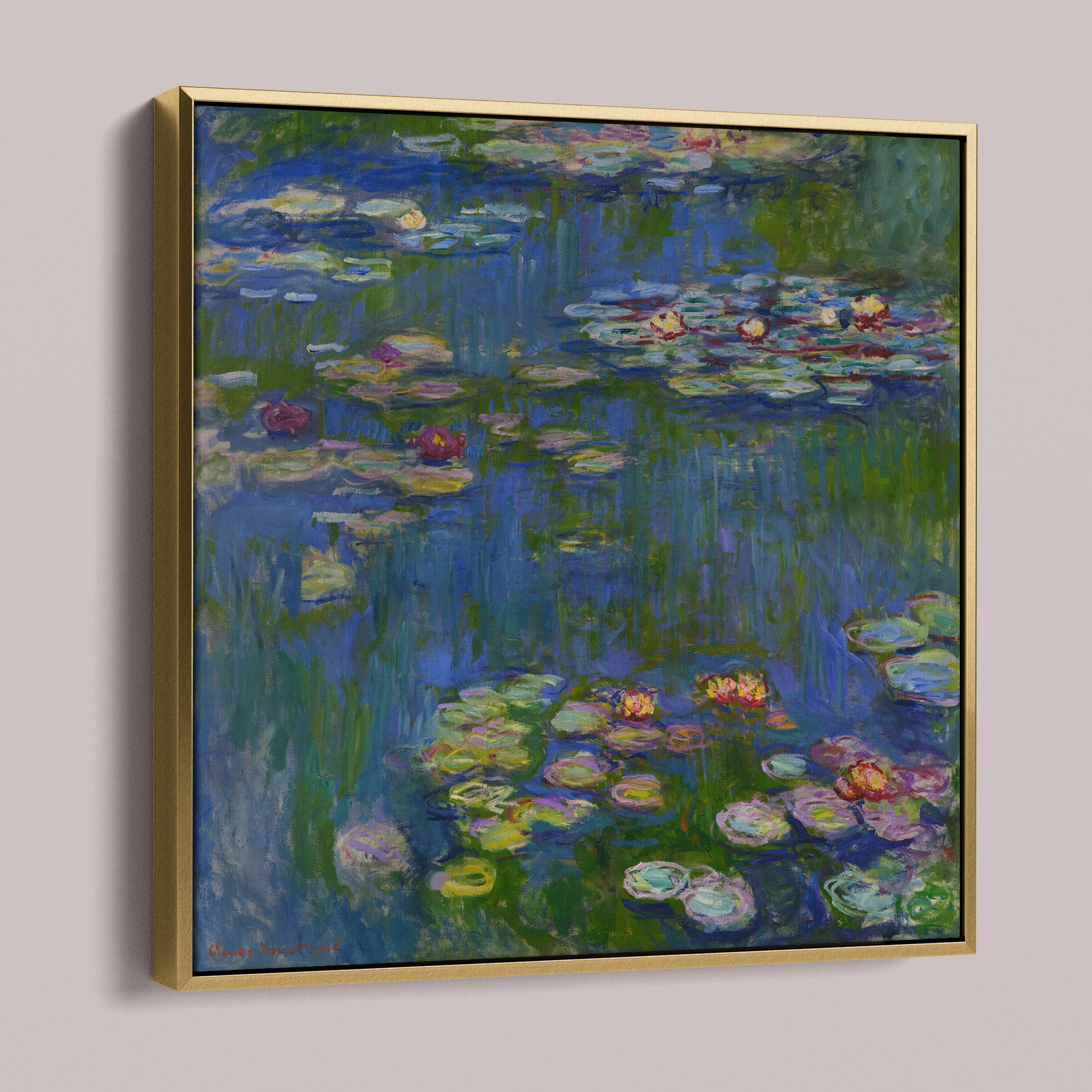 Water Lilies Claude Monet 1916