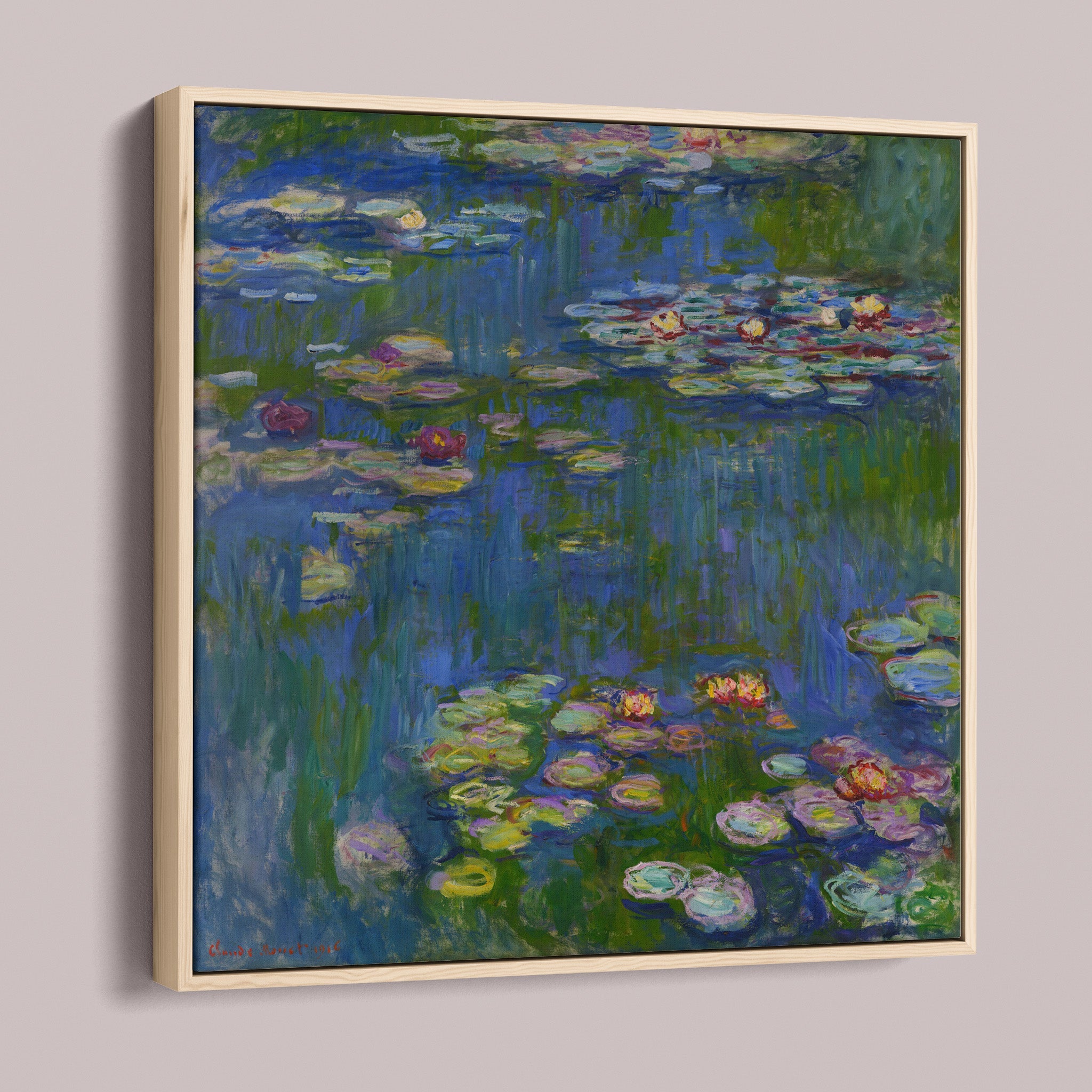 Water Lilies Claude Monet 1916