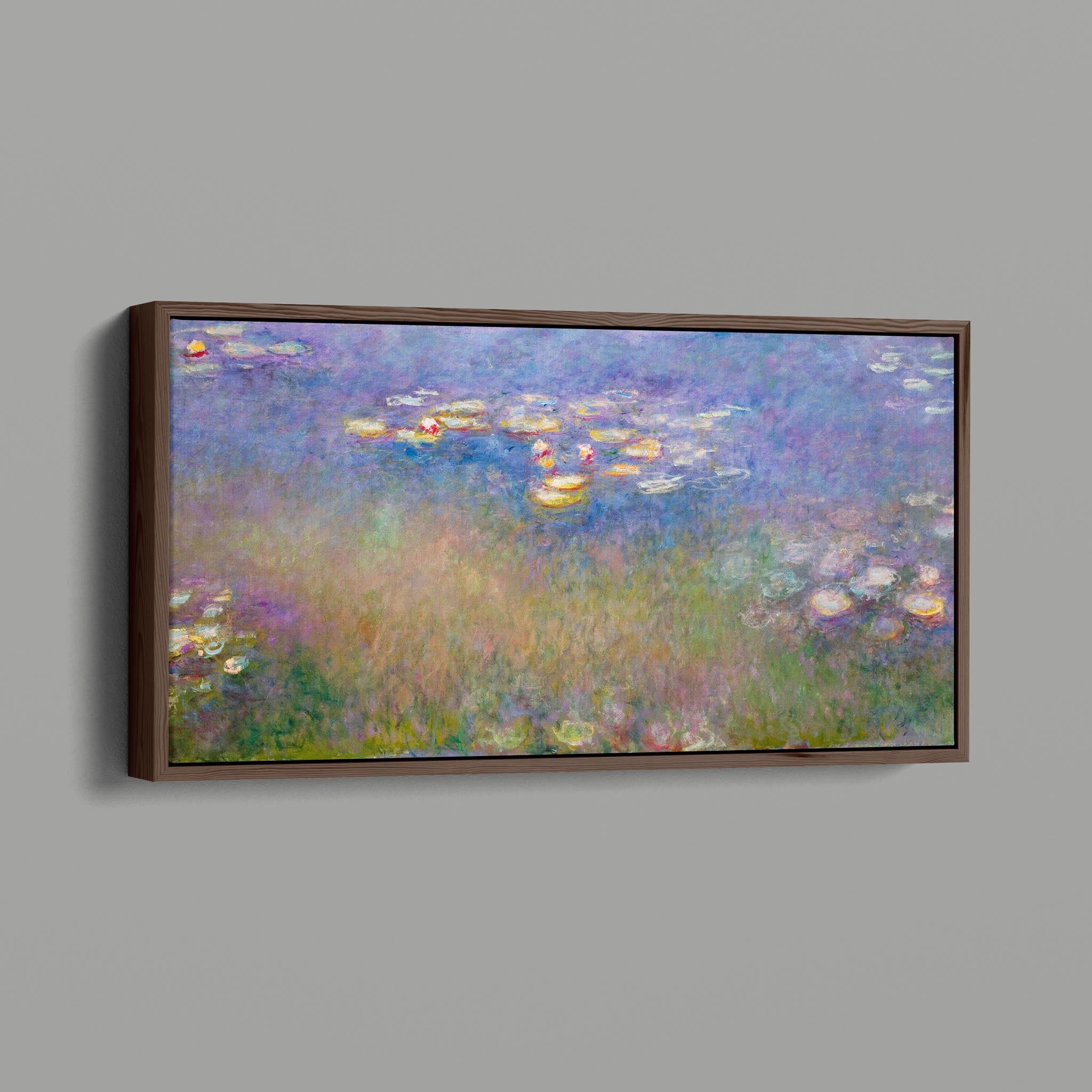 Water Lilies - Bright Colors by Claude Monet