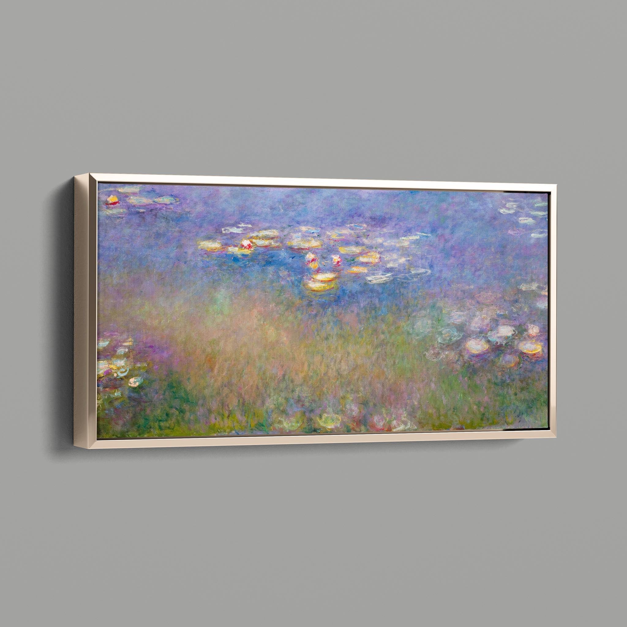 Water Lilies - Bright Colors by Claude Monet