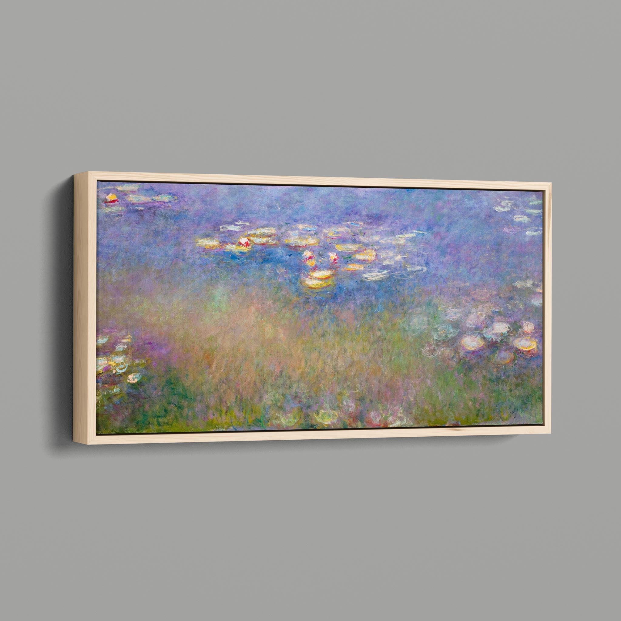 Water Lilies - Bright Colors by Claude Monet