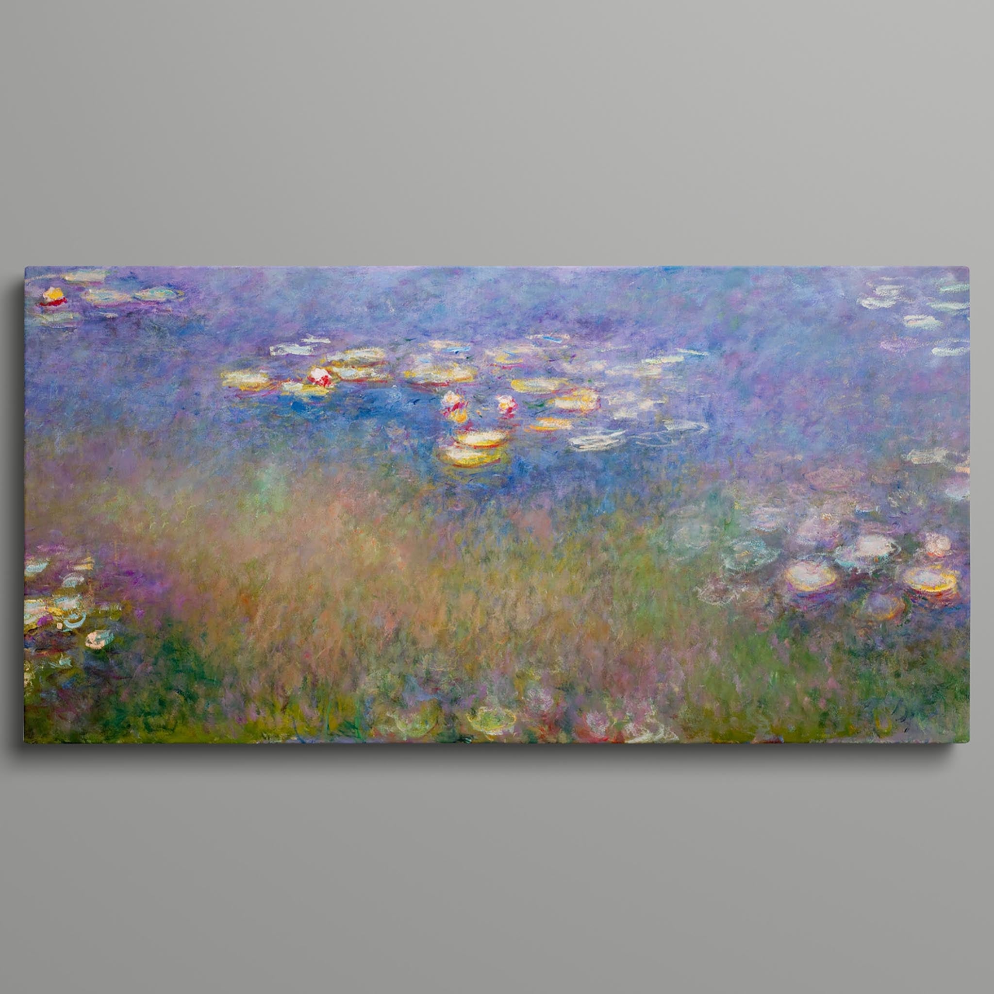 Water Lilies - Bright Colors by Claude Monet