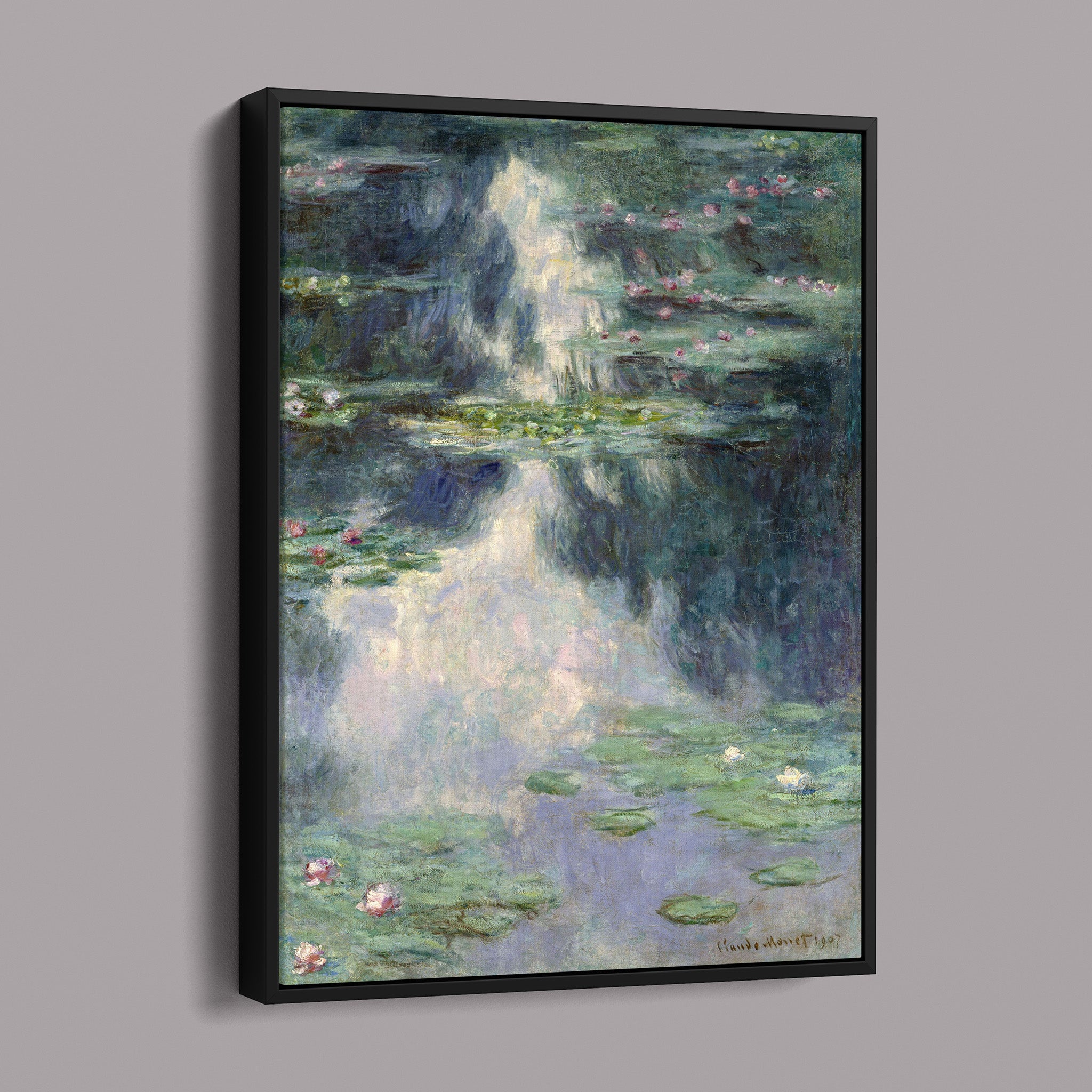 Pond with Water Lilies by Claude Monet