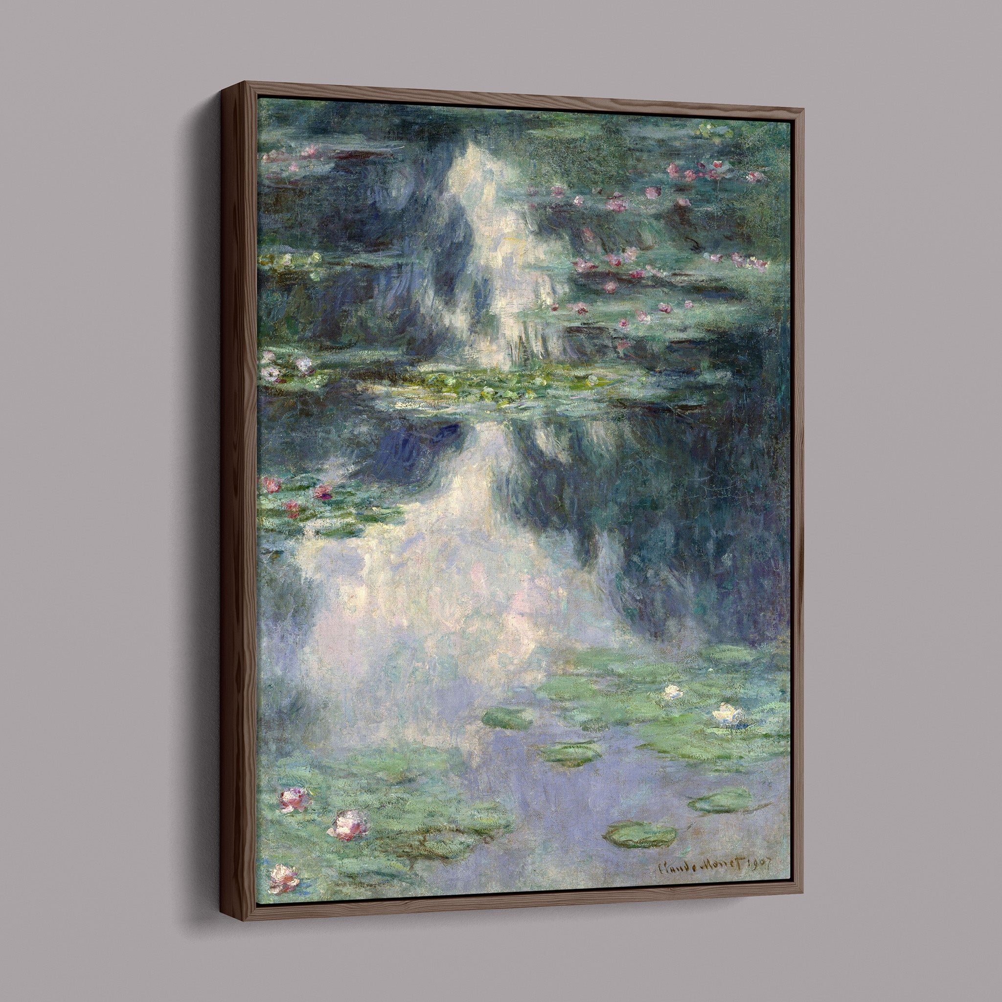 Pond with Water Lilies by Claude Monet