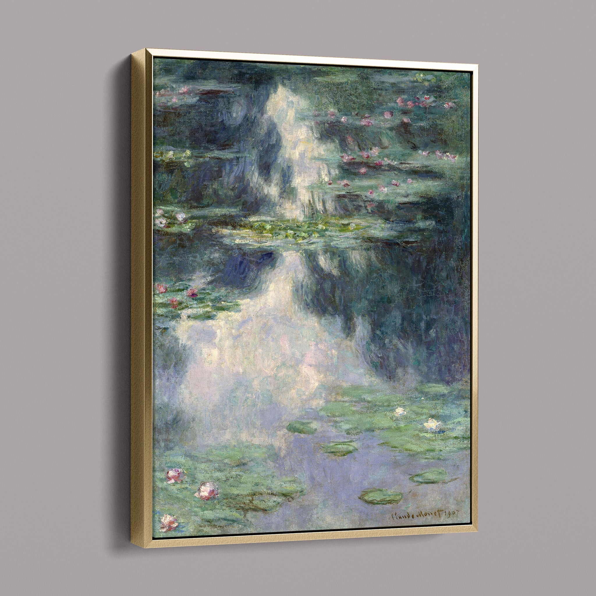 Pond with Water Lilies by Claude Monet