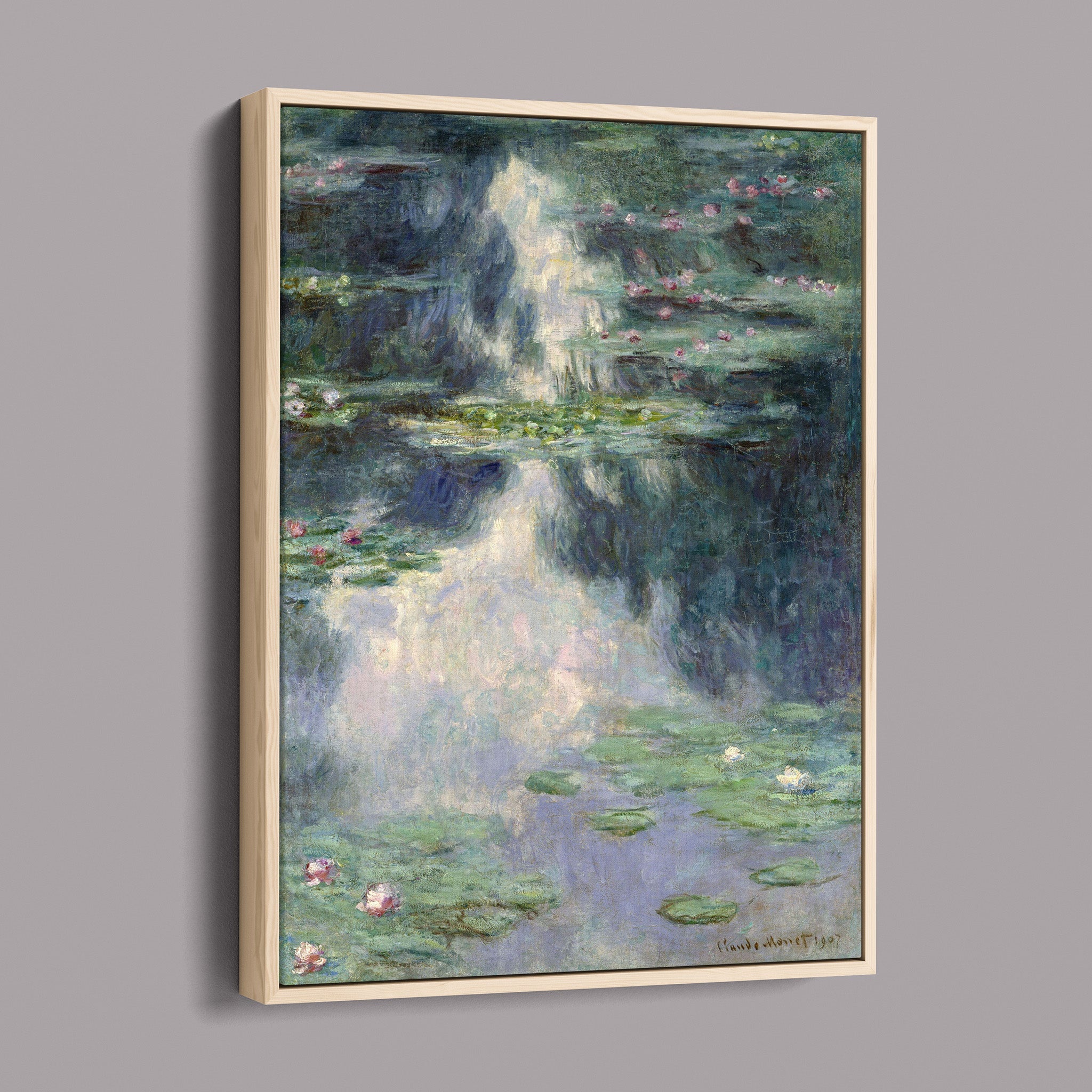 Pond with Water Lilies by Claude Monet