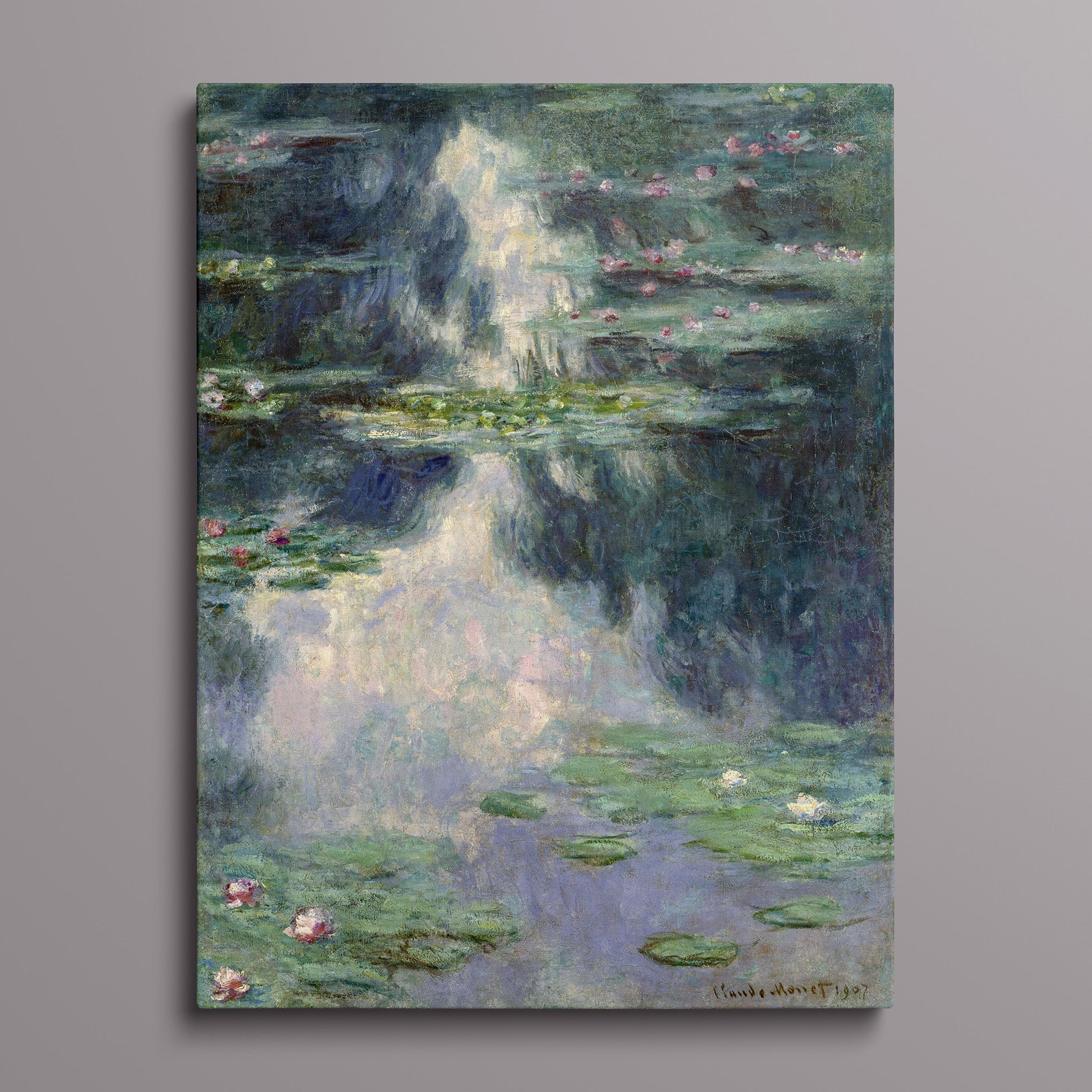 Pond with Water Lilies by Claude Monet