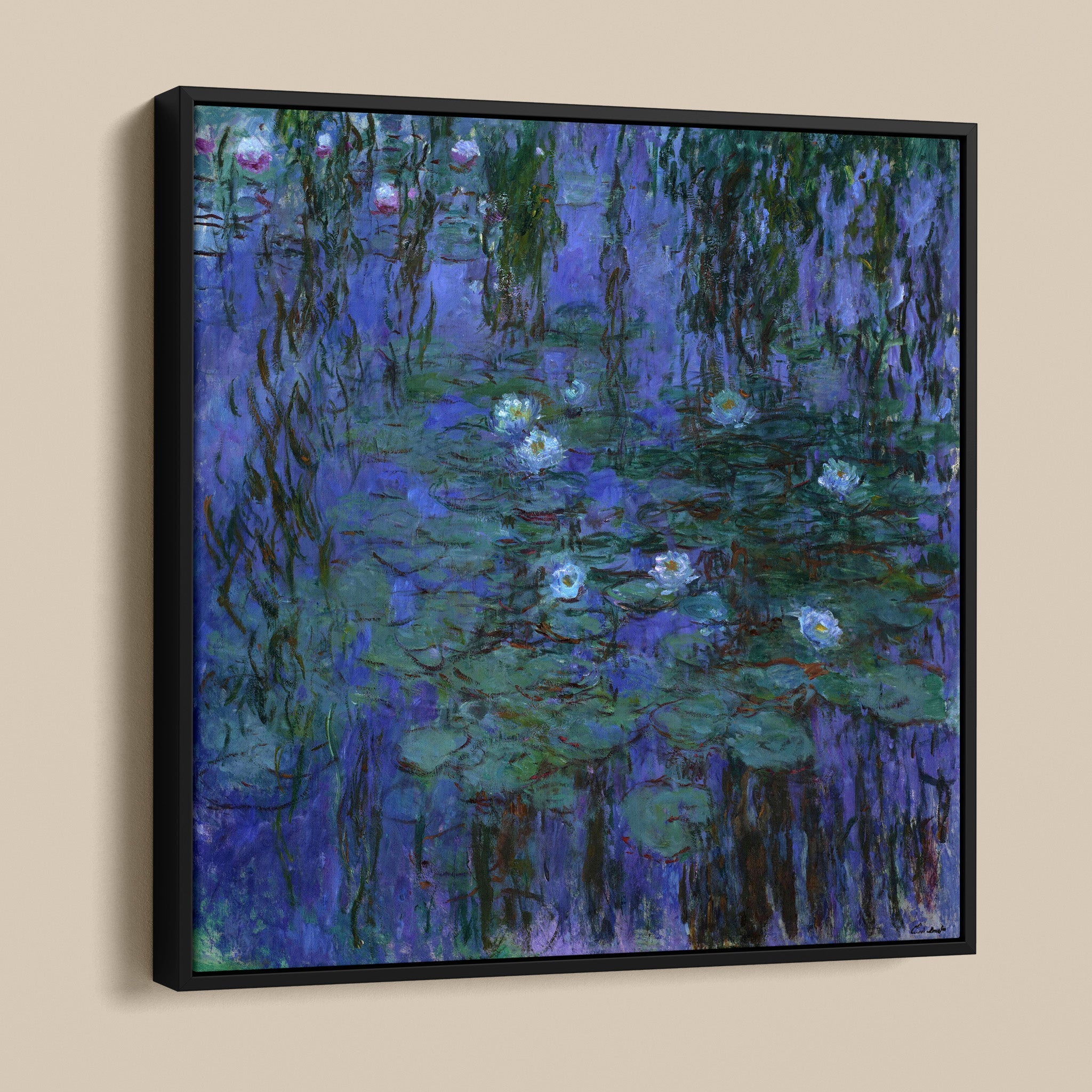 Blue Water Lilies by Claude Monet