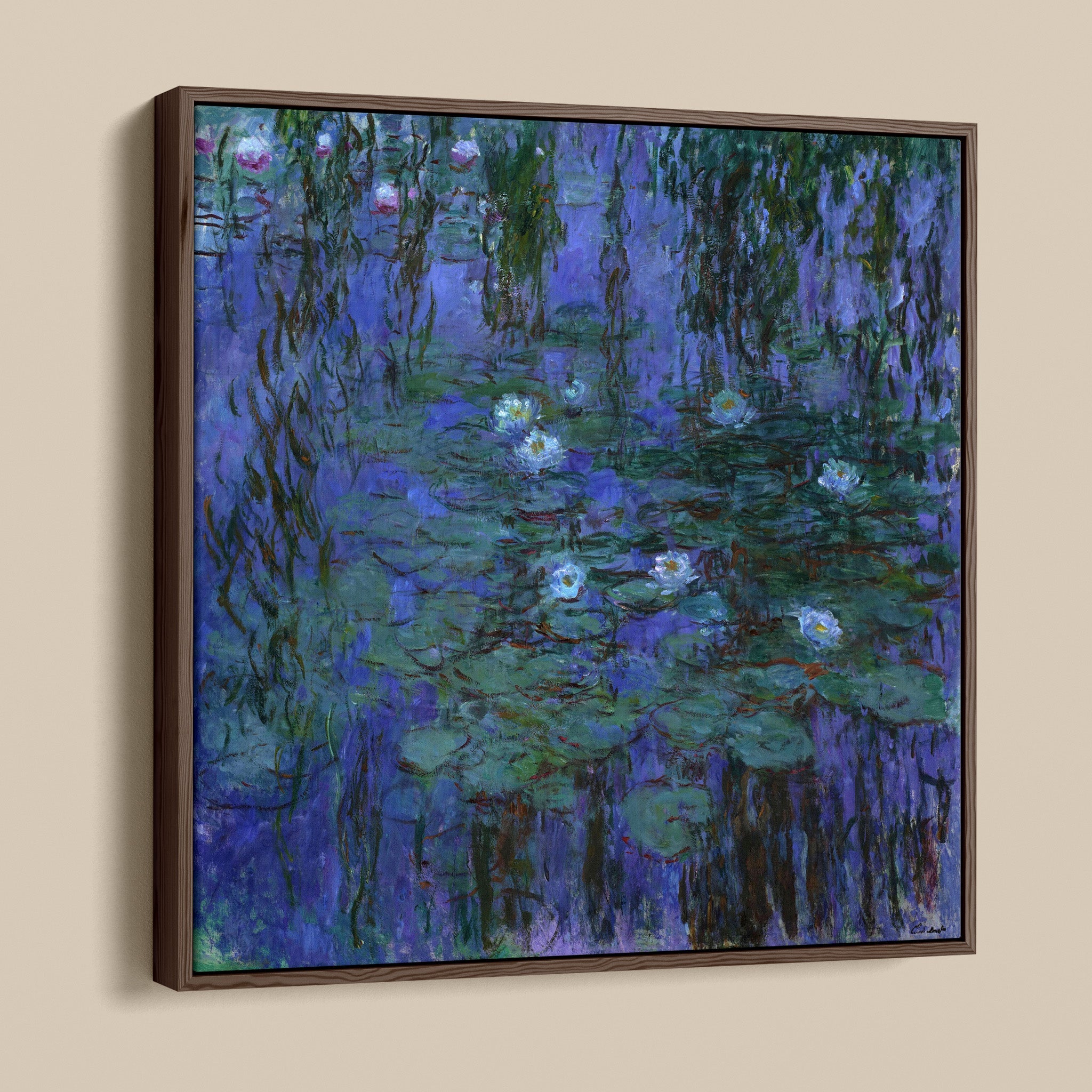 Blue Water Lilies by Claude Monet