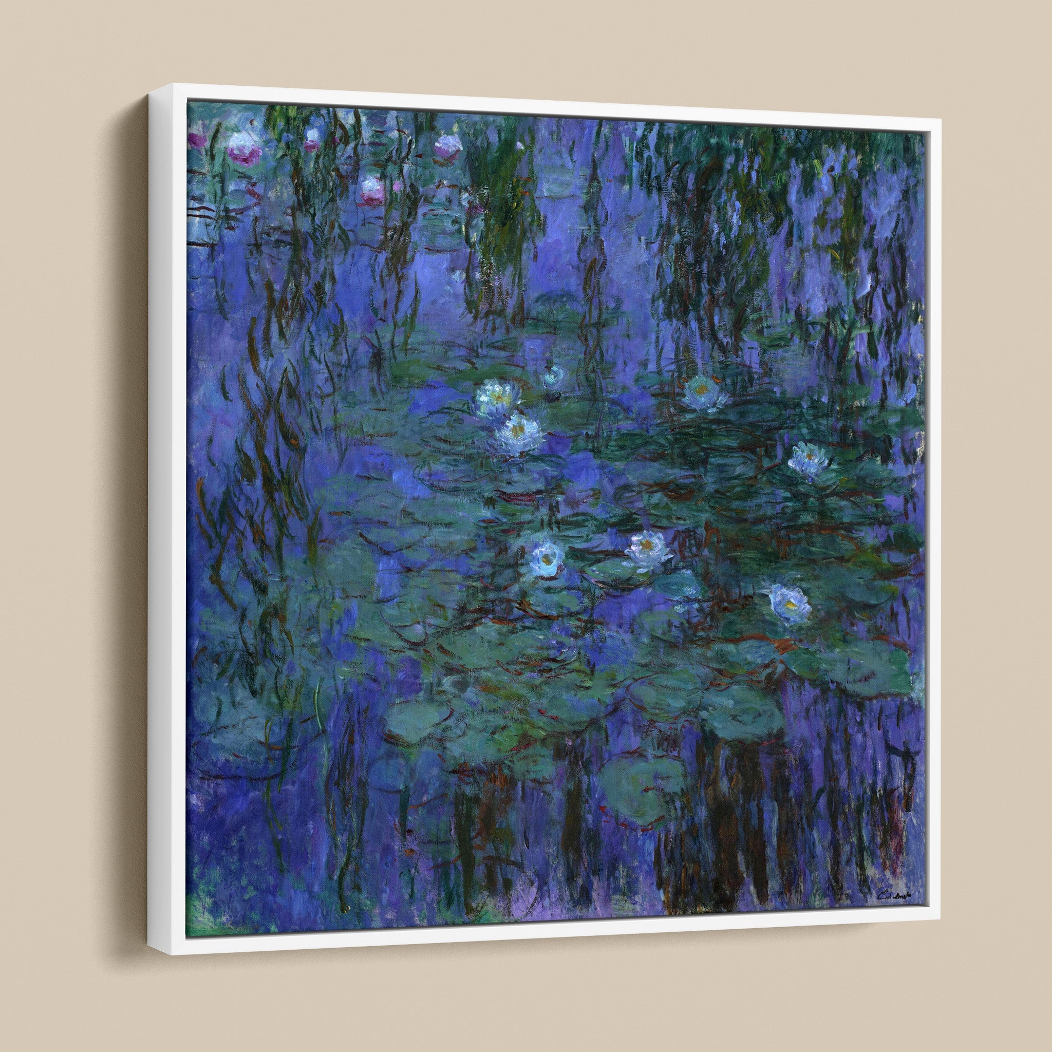 Blue Water Lilies by Claude Monet