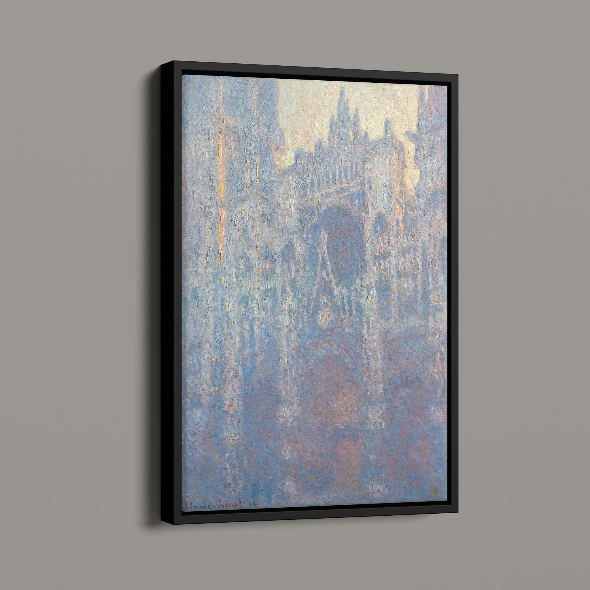 The Portal of Rouen Cathedral in Morning Light by Claude Monet