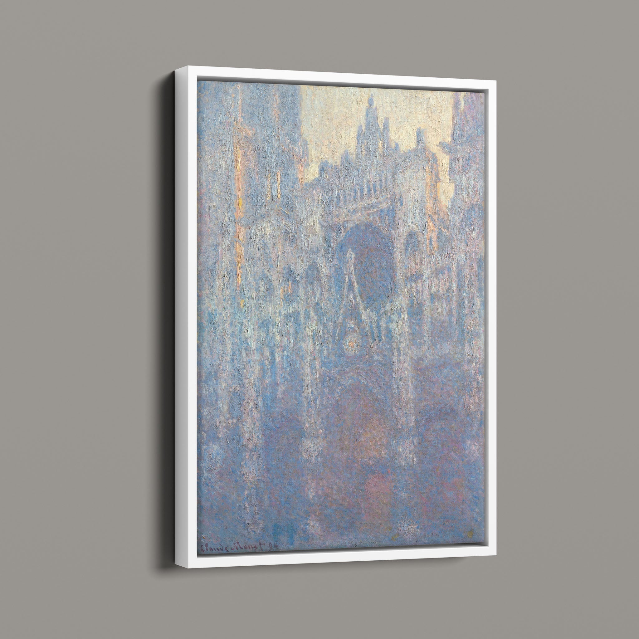 The Portal of Rouen Cathedral in Morning Light by Claude Monet