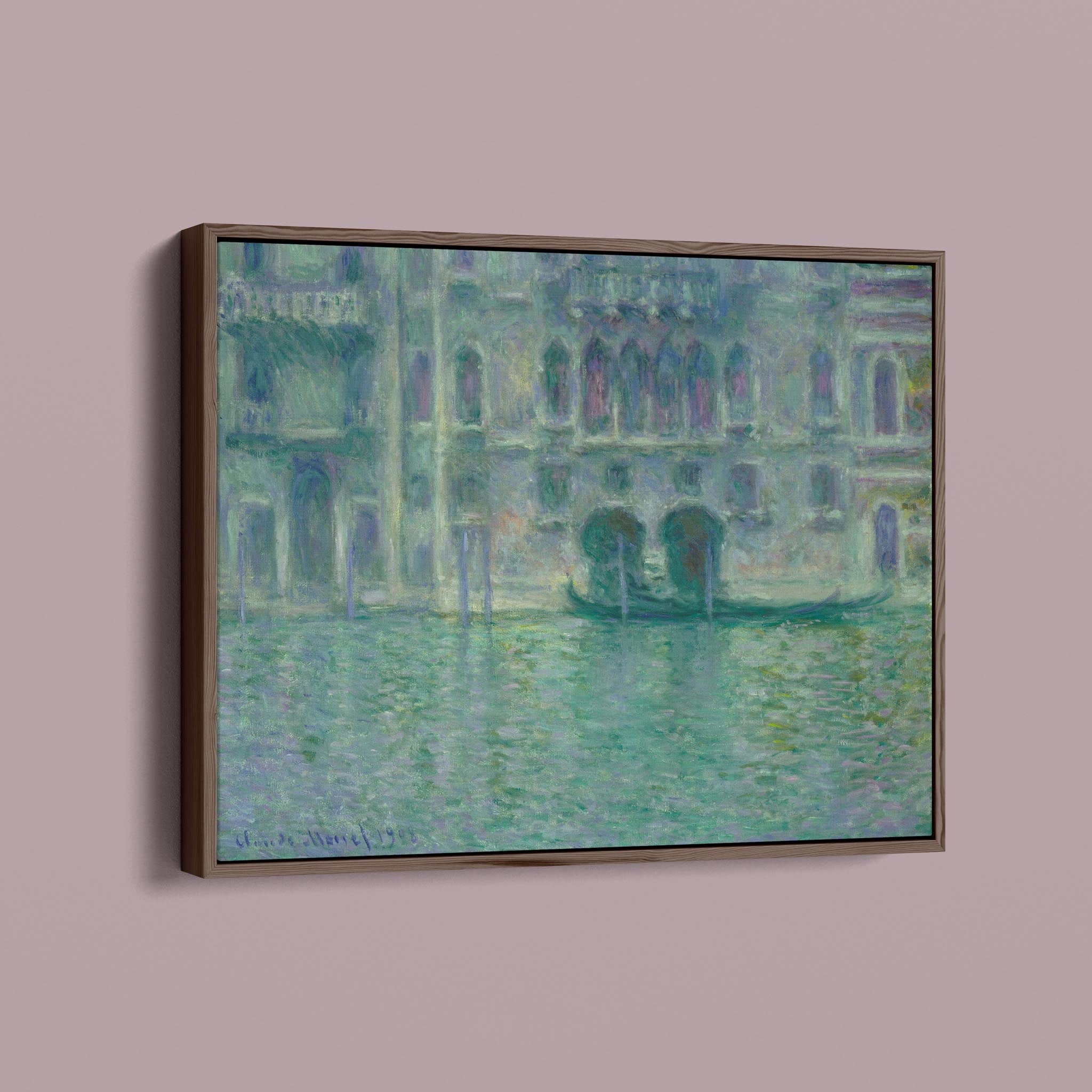 Palazzo da Mula Veniceby Claude Monet