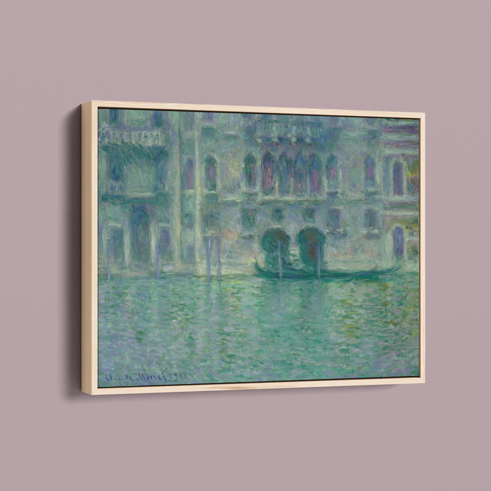 Palazzo da Mula Veniceby Claude Monet