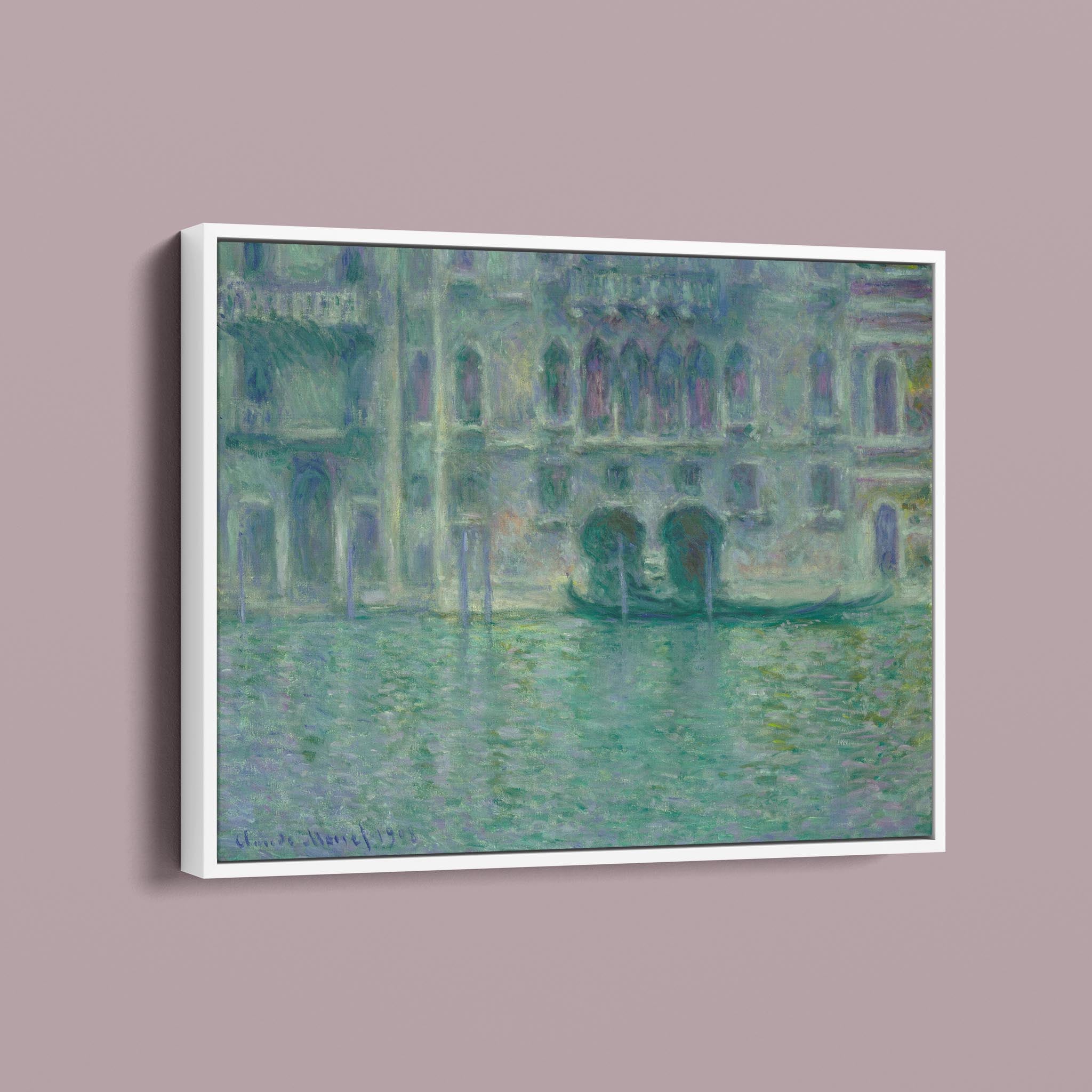 Palazzo da Mula Veniceby Claude Monet