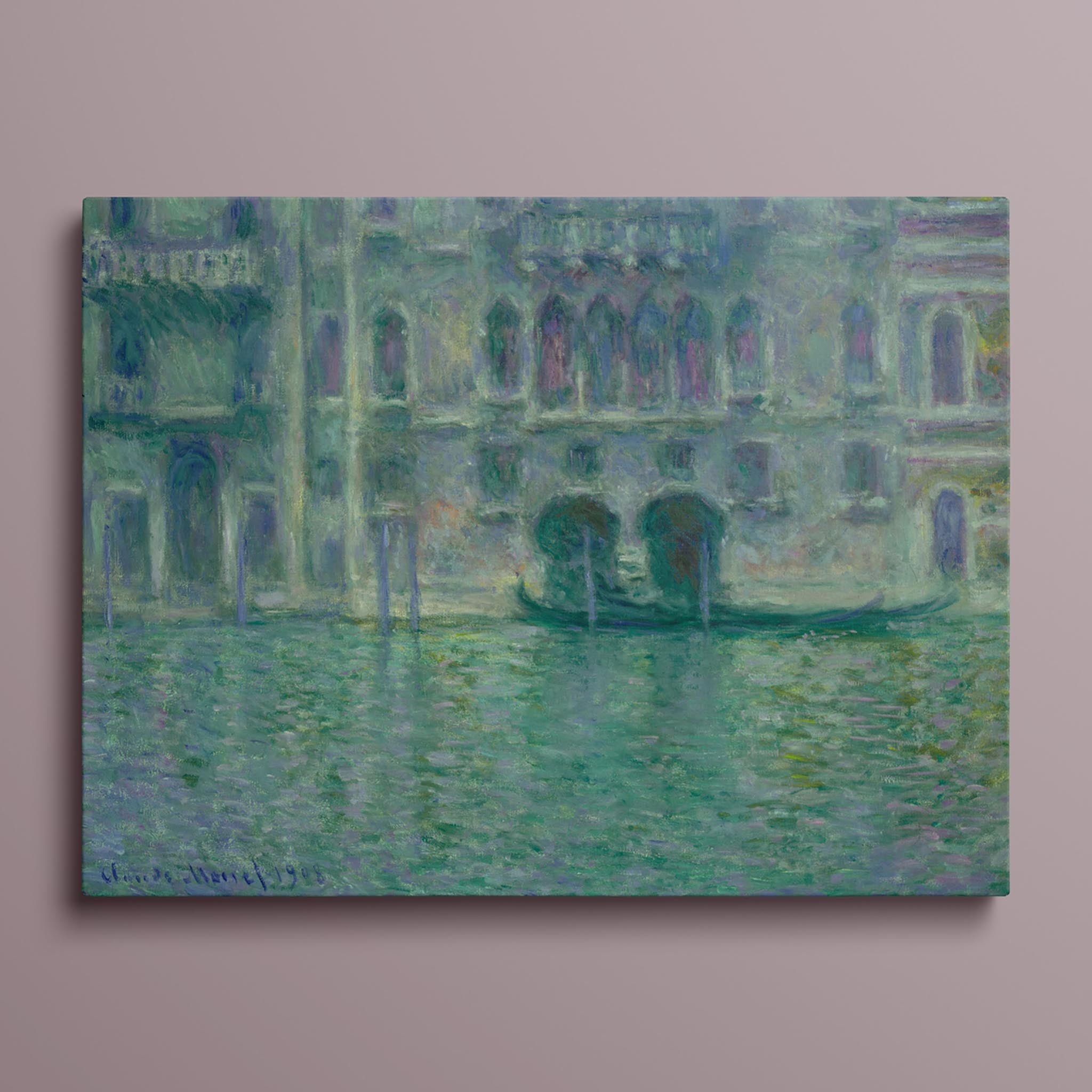 Palazzo da Mula Veniceby Claude Monet