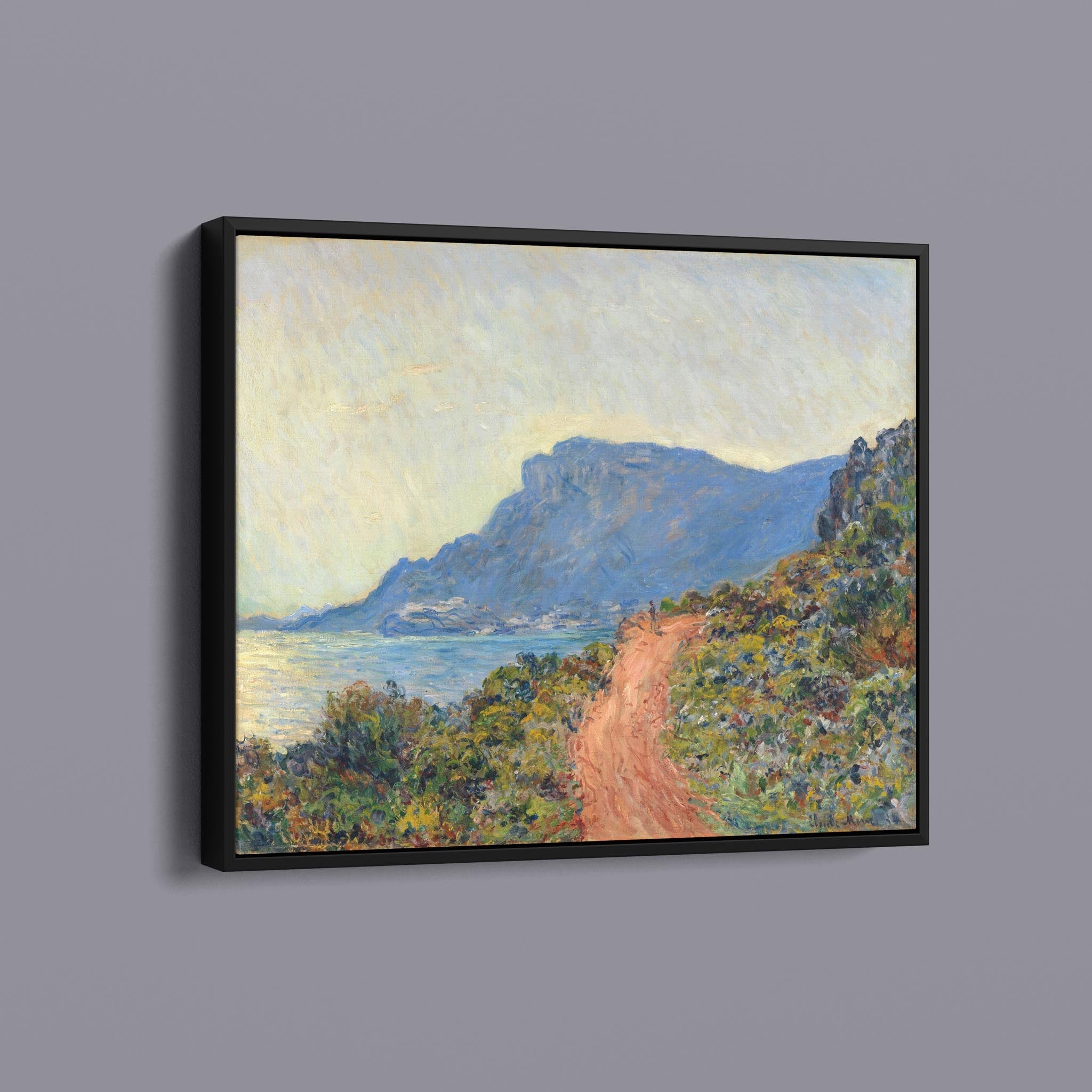 La Corniche Near Monaco by Claude Monet