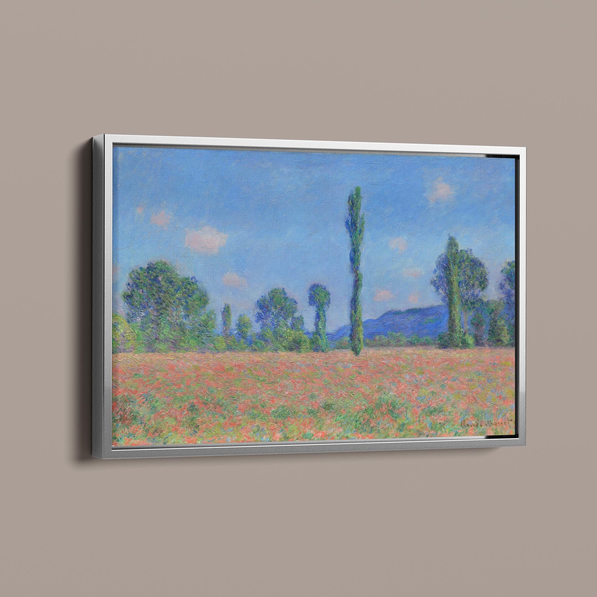 Poppy Field (Giverny) by Claude Monet