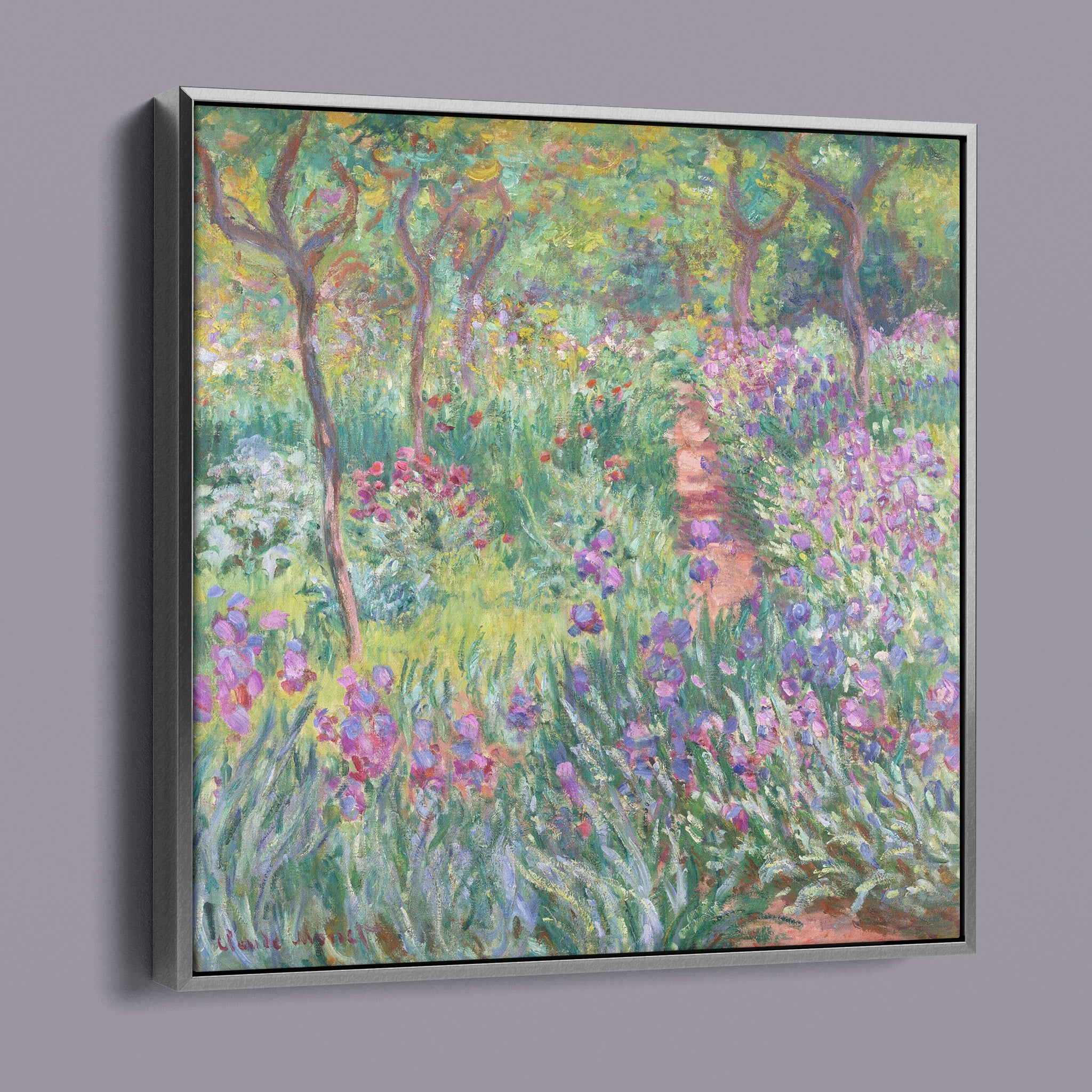 The Garden in Giverny by Claude Monet