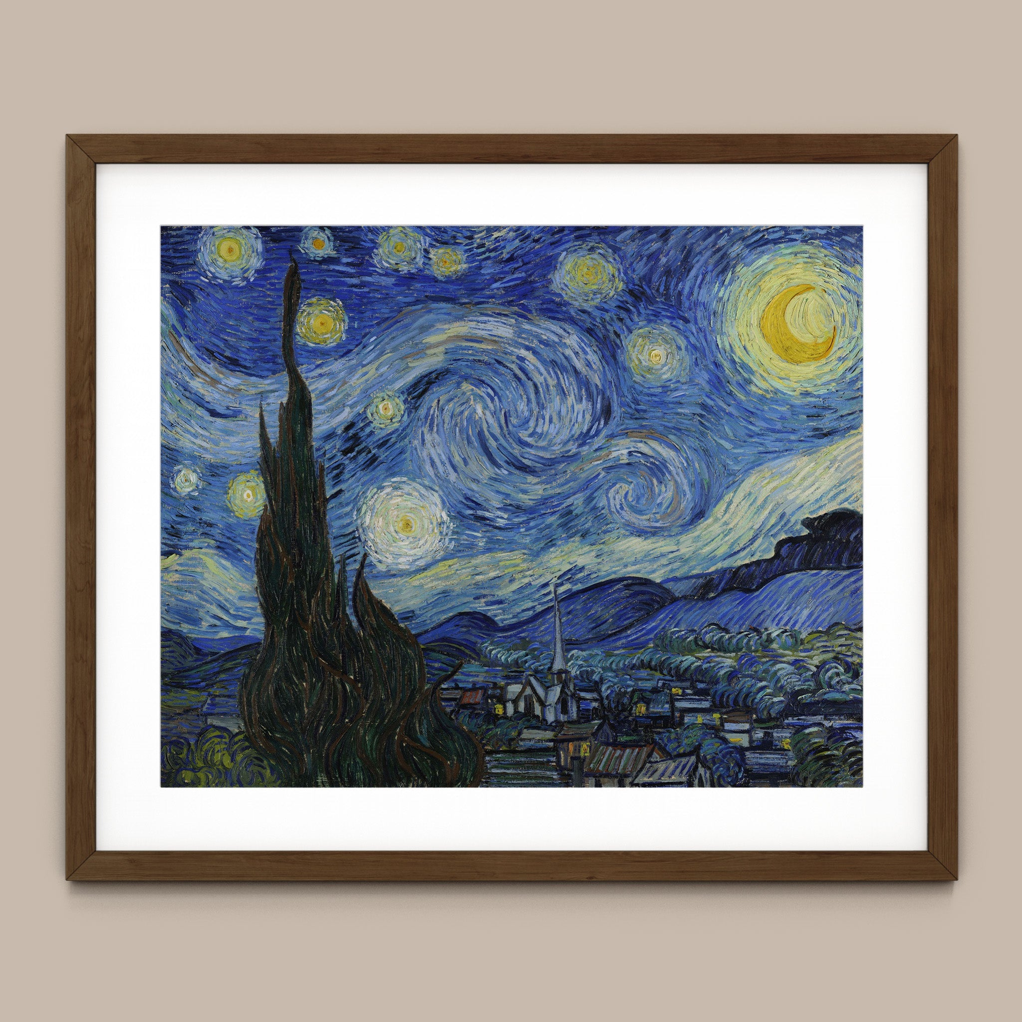 Starry Night by Vincent Van Gogh | Iconic Impressionist