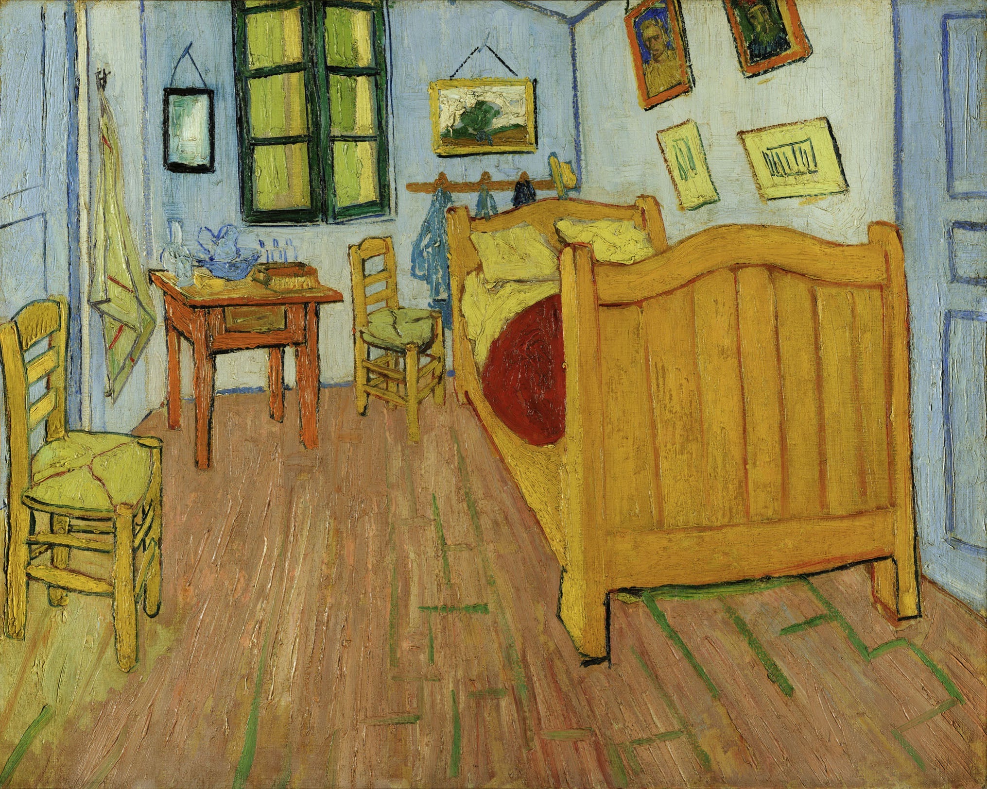 Slaapkamer by Vincent Van Gogh