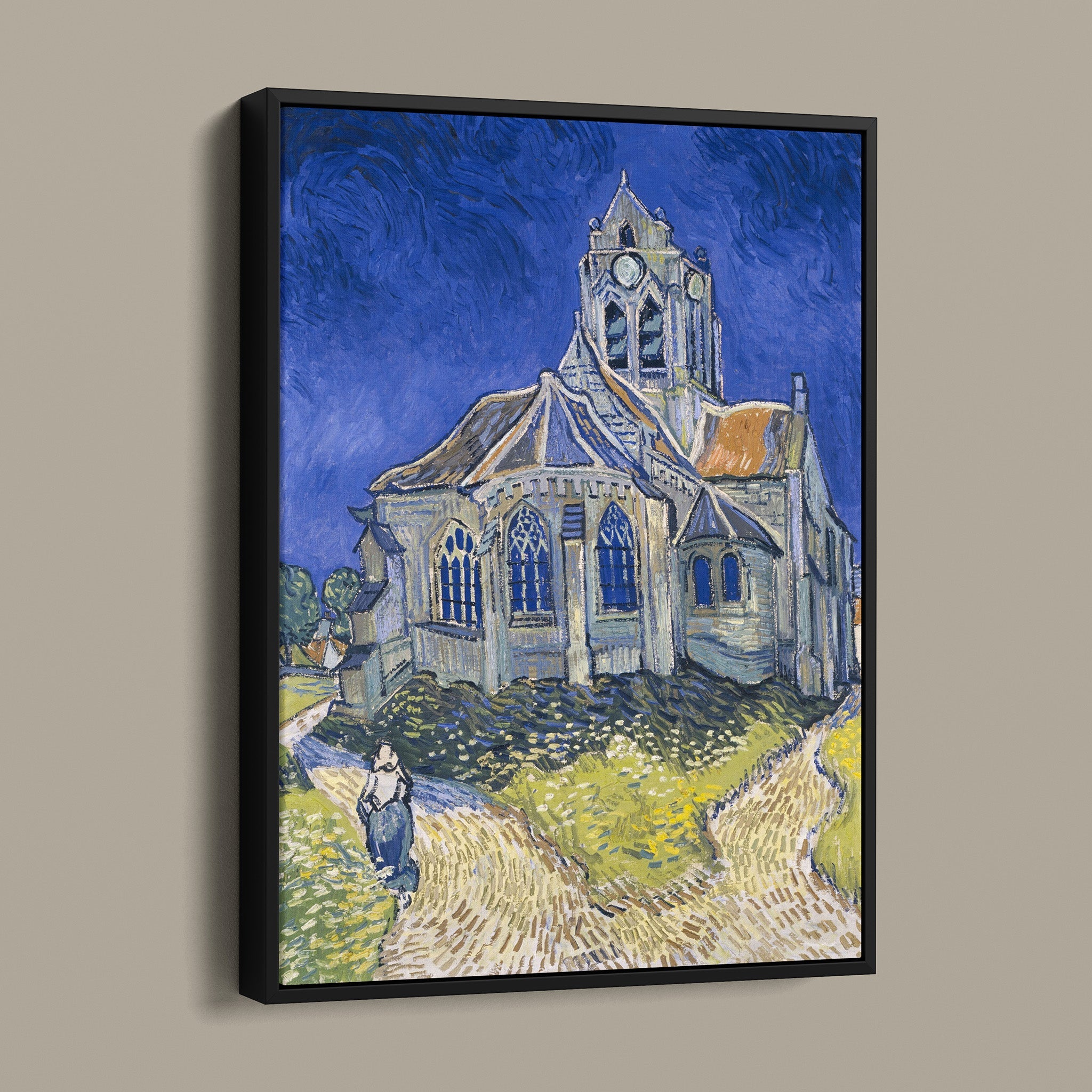 Vincent van Gogh The Church in Auvers-sur-Oise, View from the Chevet