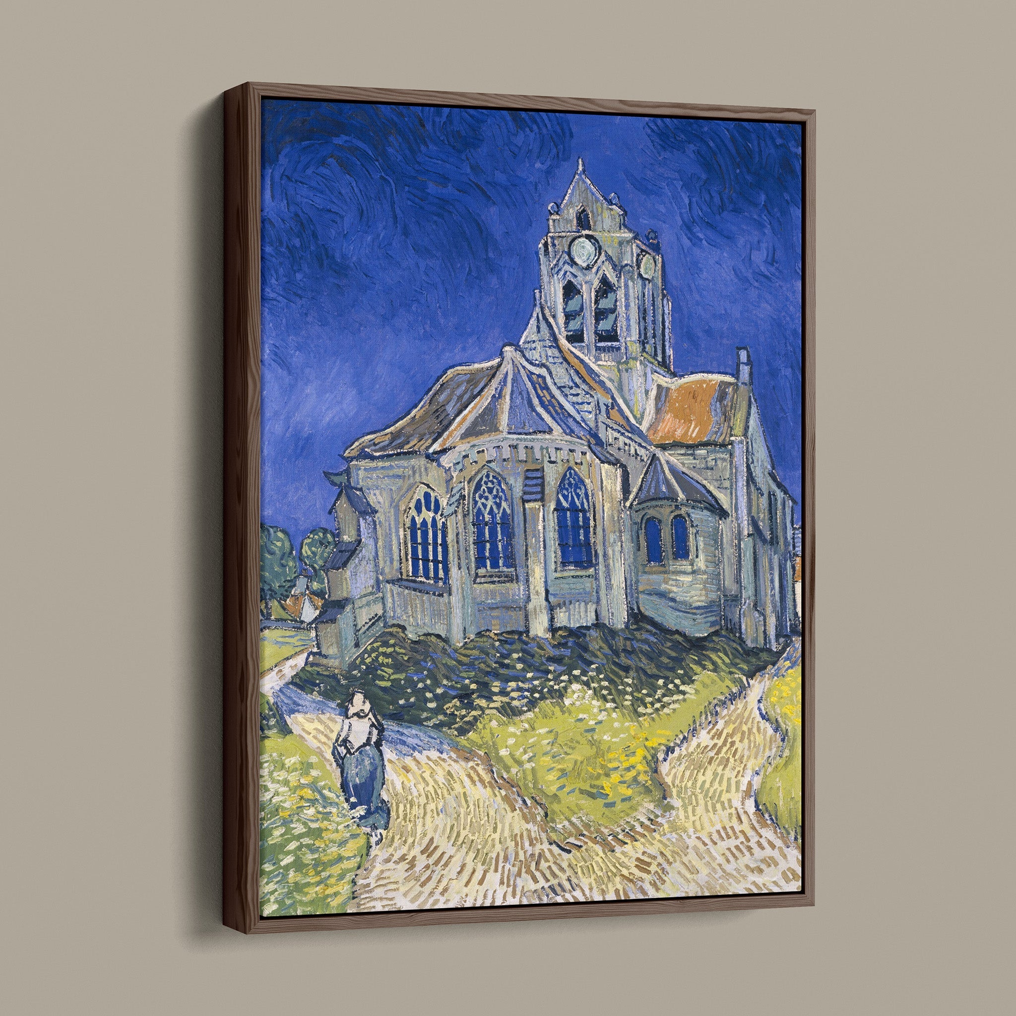 Vincent van Gogh The Church in Auvers-sur-Oise, View from the Chevet