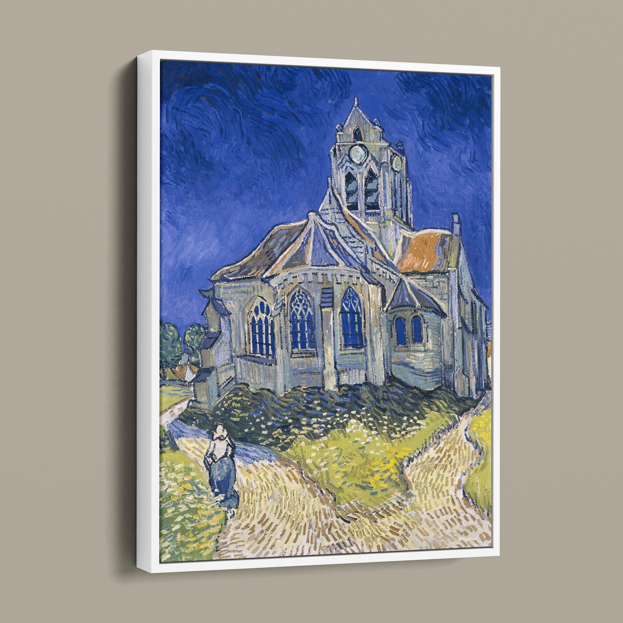 Vincent van Gogh The Church in Auvers-sur-Oise, View from the Chevet