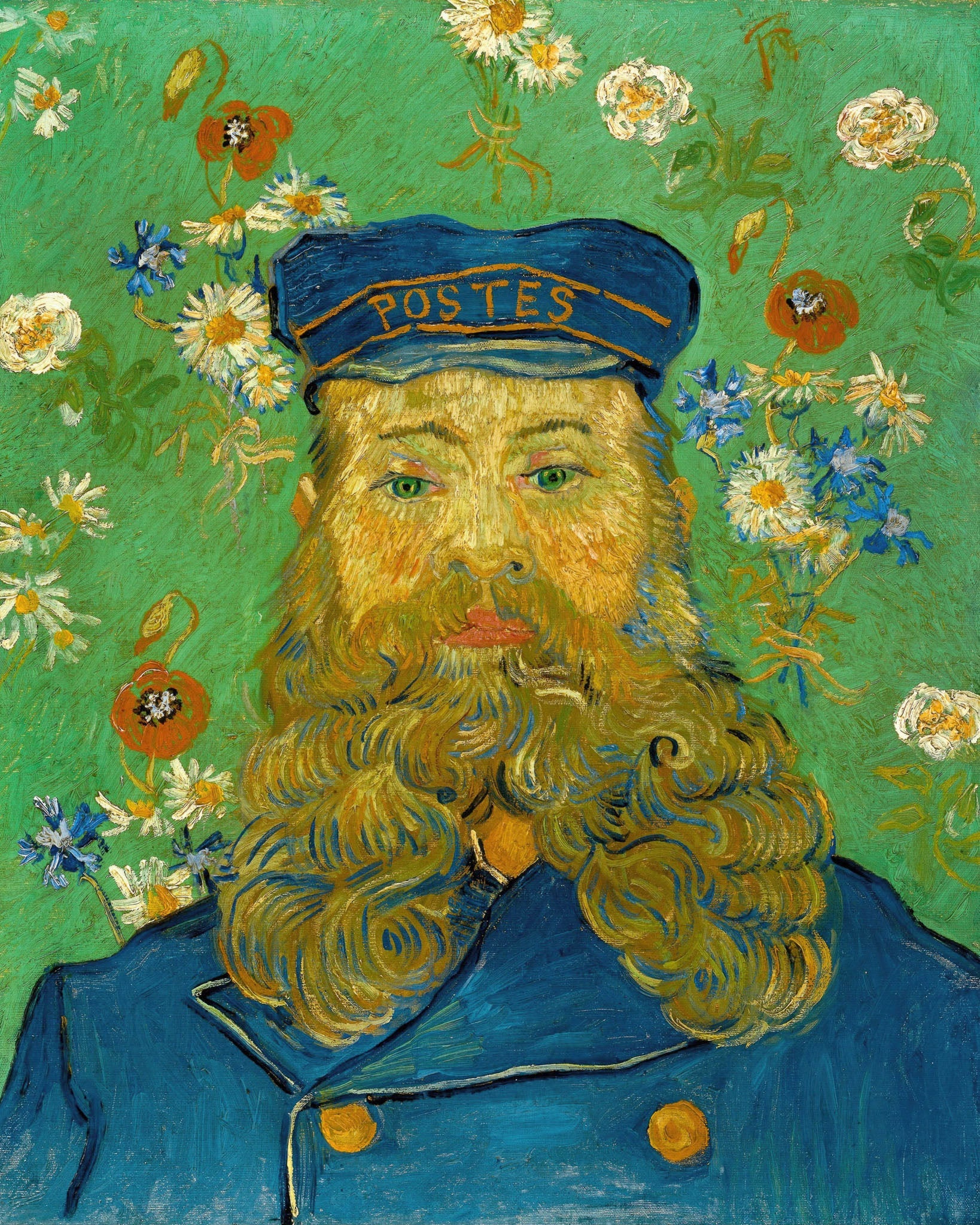 Portrait of Joseph Roulin by Vincent van Gogh