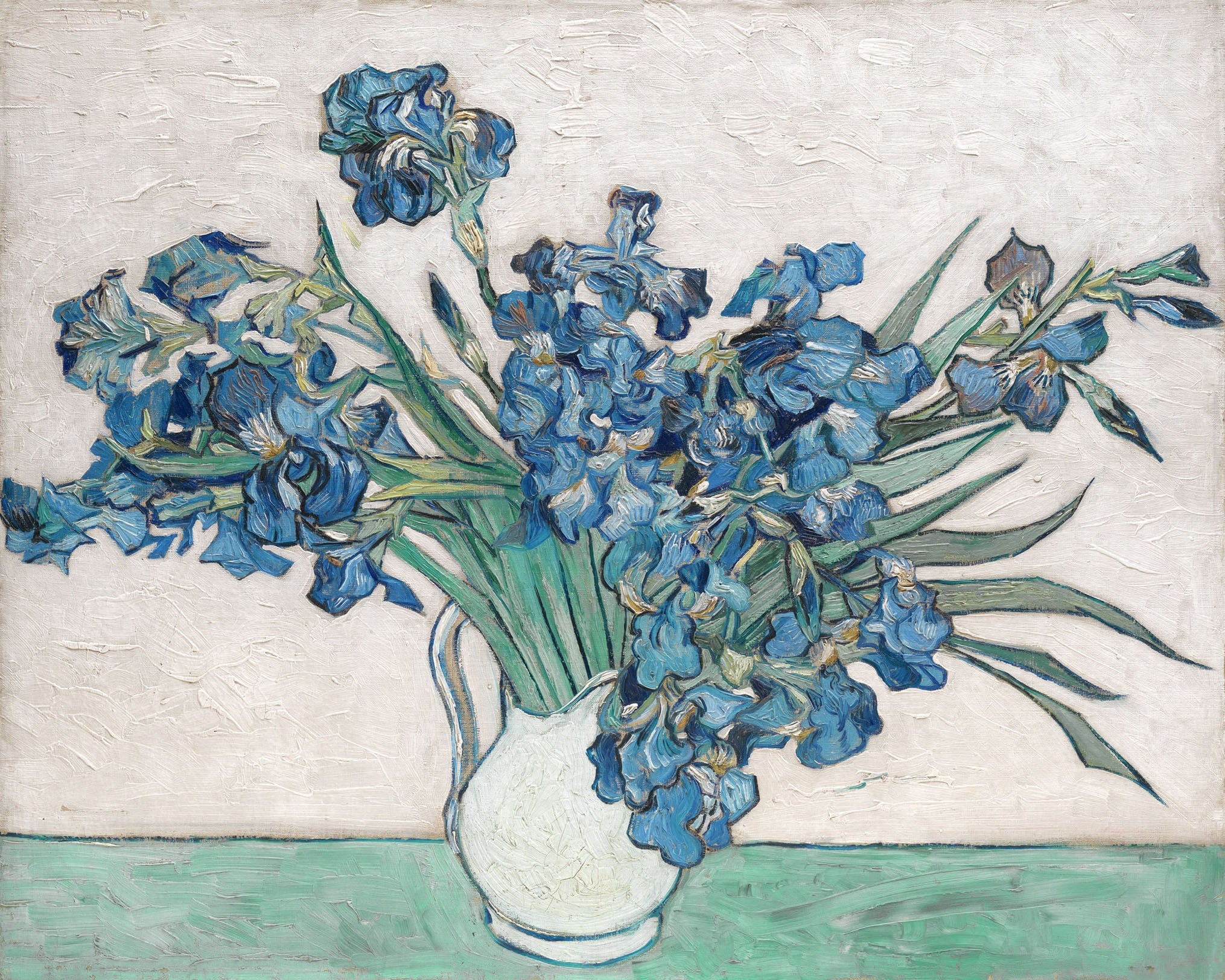 Irises 1890 Vincent van Gogh