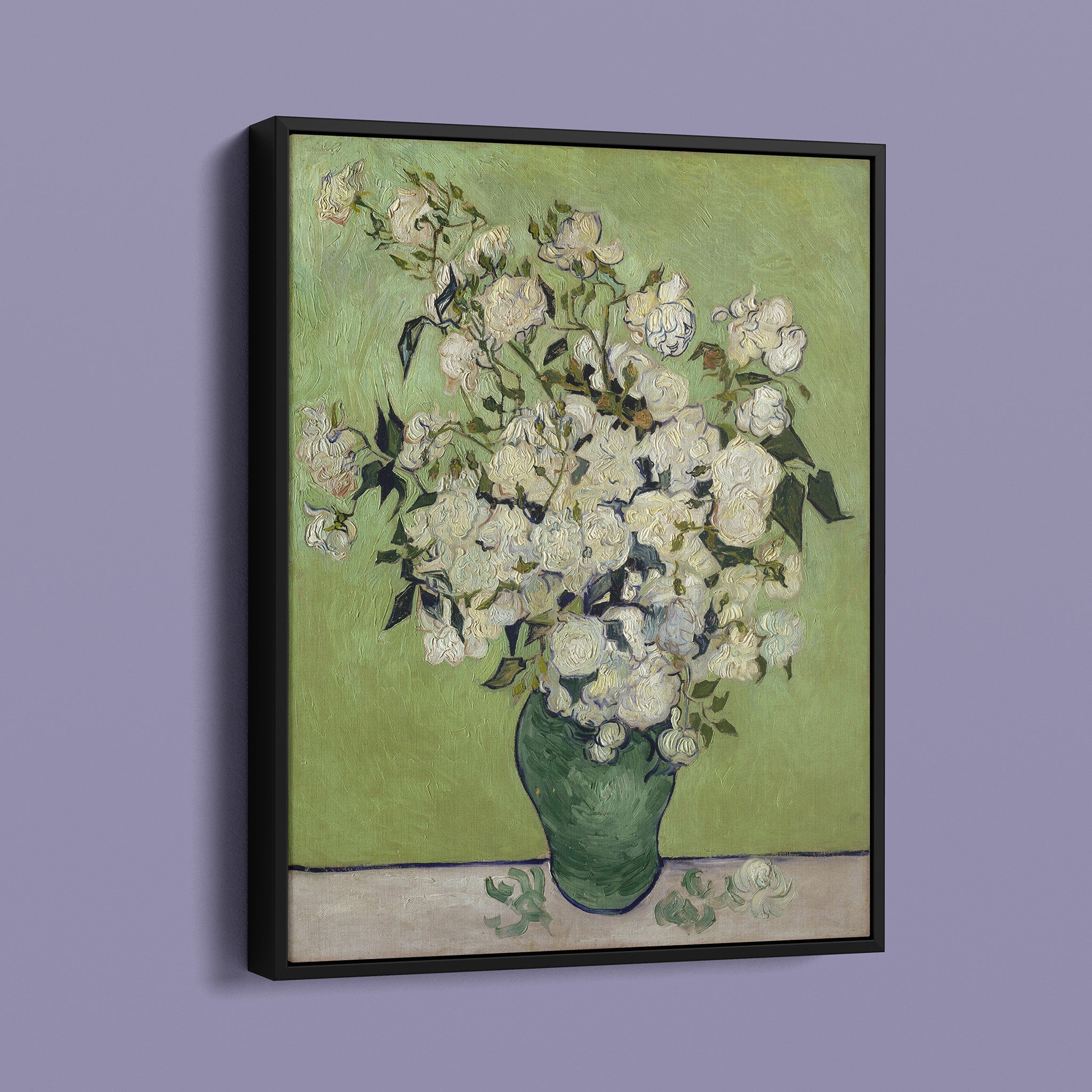 Van Gough Vase of Roses