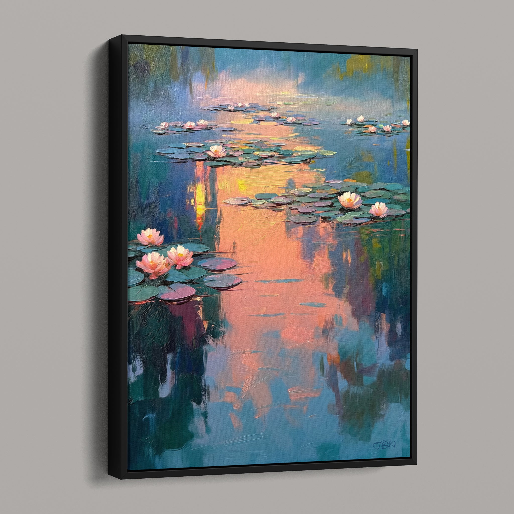 Evening on the Pond