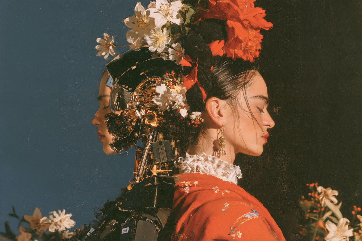 Two Natures by Jay Bryant Ward, a bold art print