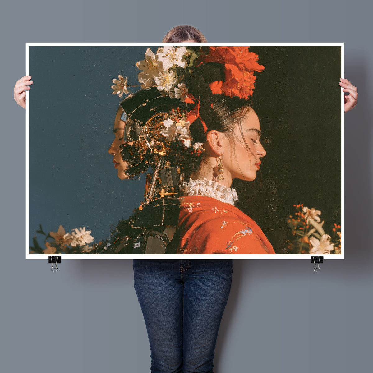 Two Natures fine art paper print, large size