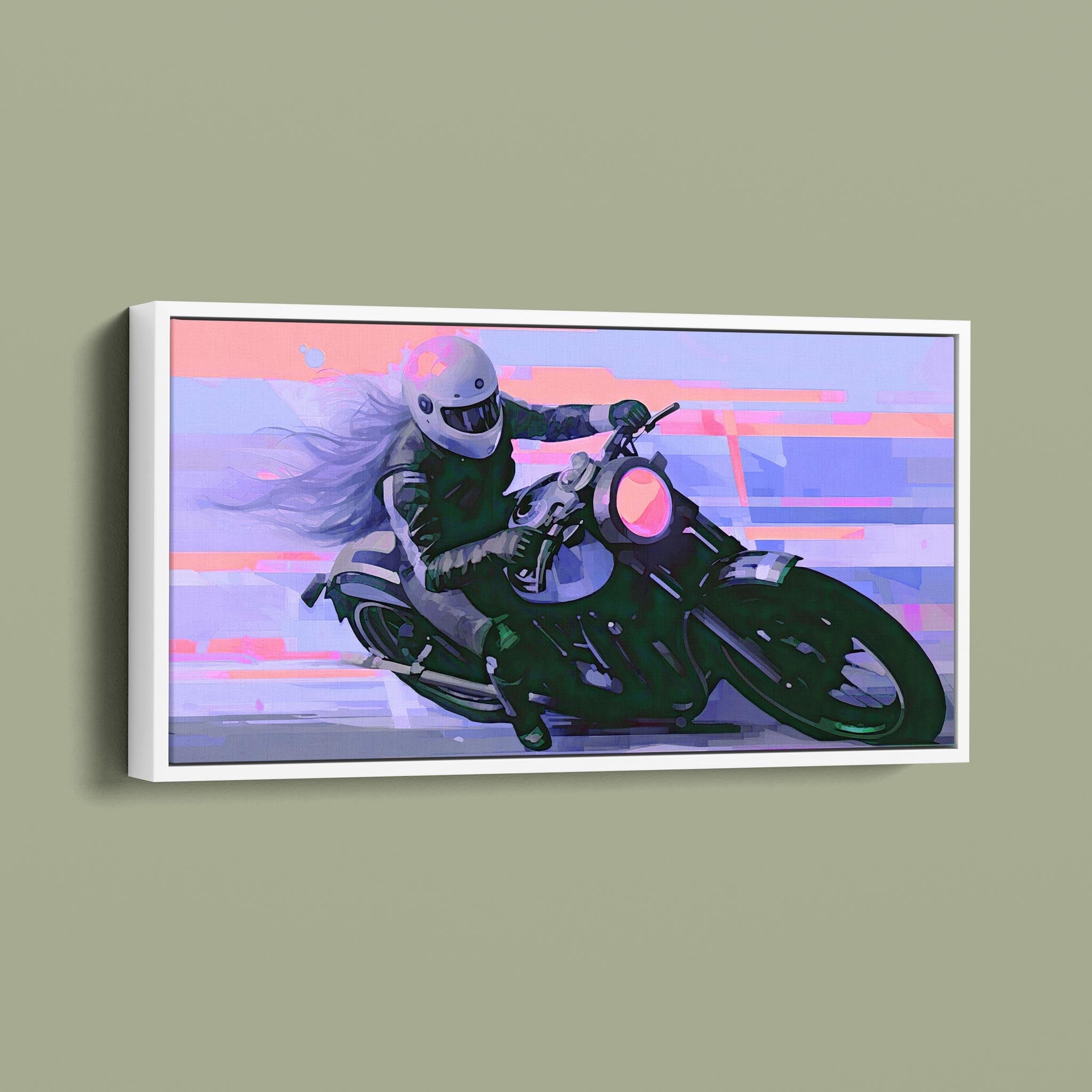 Chicks Love Bikes - Purple