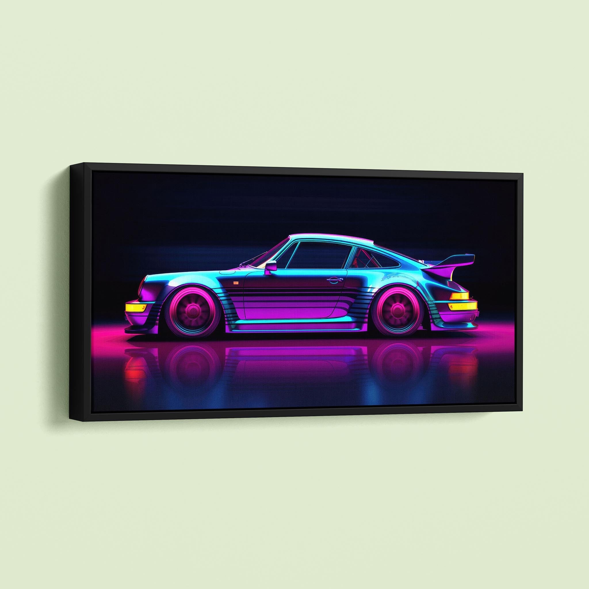 Vapor Wave Custom Porsche