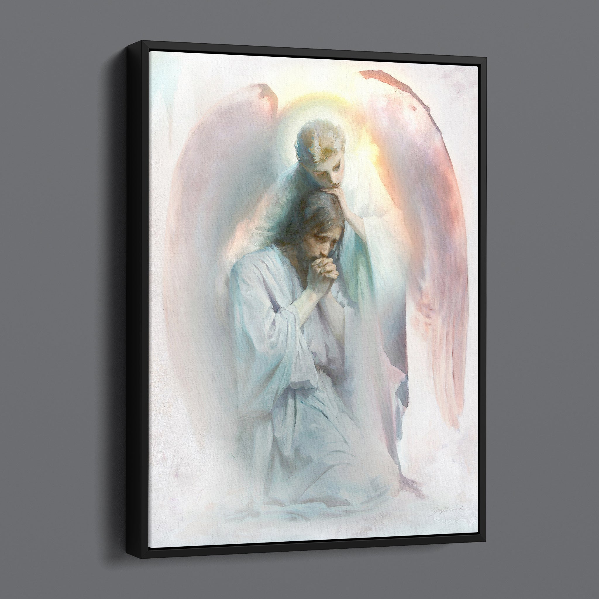 Agony in the Garden by Jay Bryant Ward after Frans Schwartz
